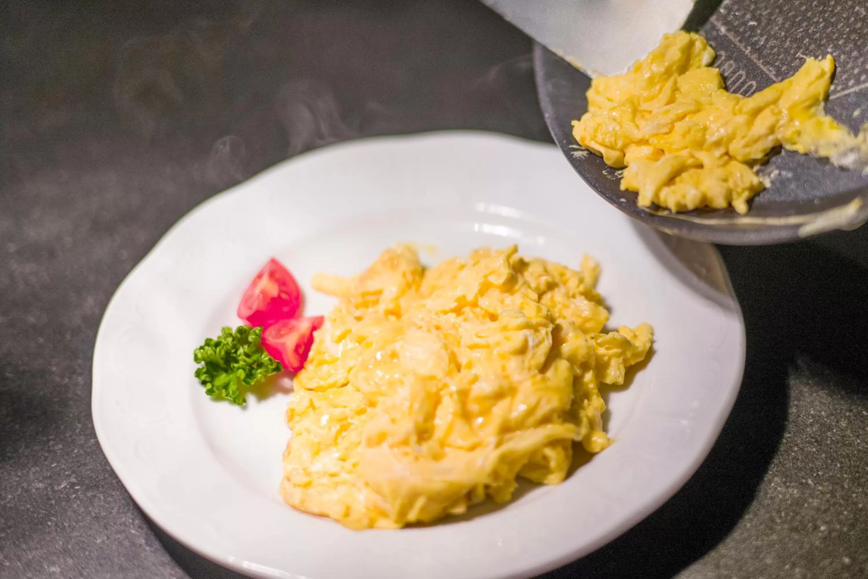 Food close-up in Alpenhof Hotel Garni Suprême