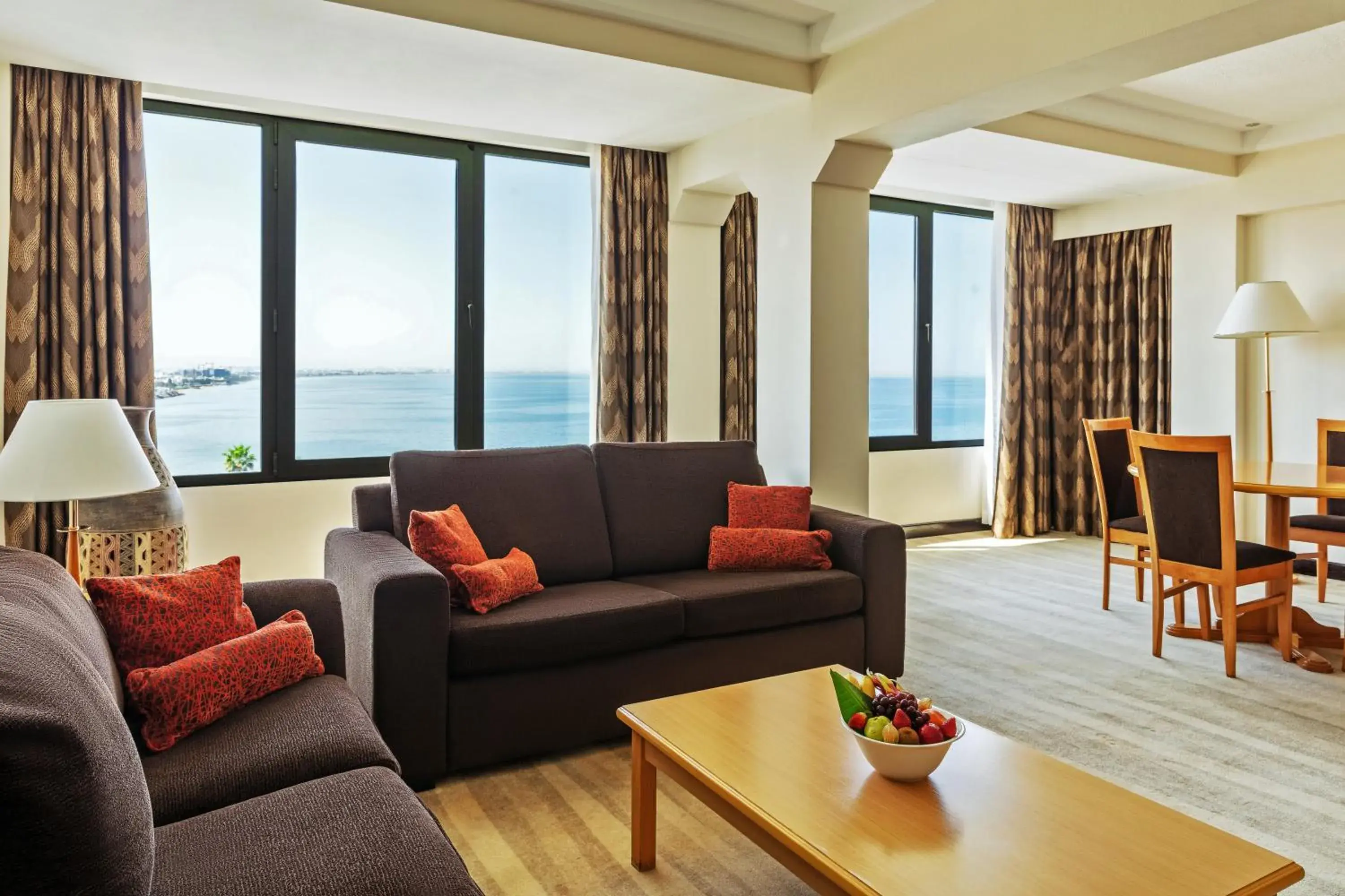 Living room, Seating Area in Crowne Plaza Muscat, an IHG Hotel