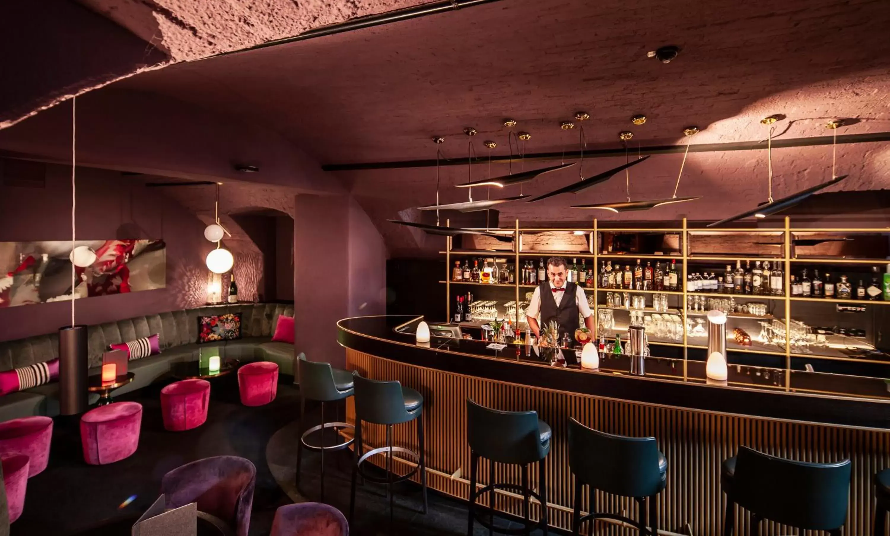 Lounge or bar, Lounge/Bar in Parkhotel Jordanbad