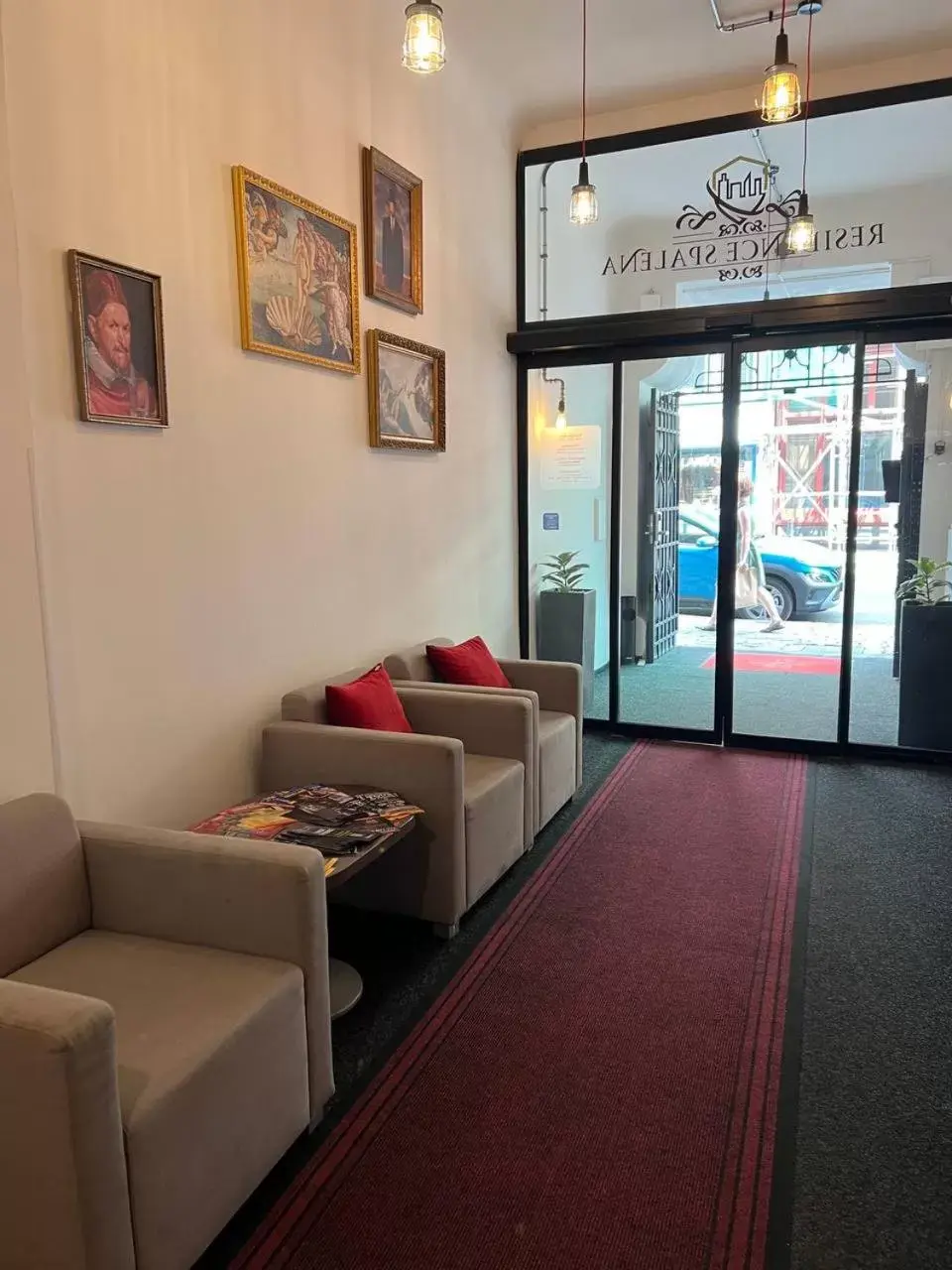 Property building, Seating Area in Hotel Residence Spalena