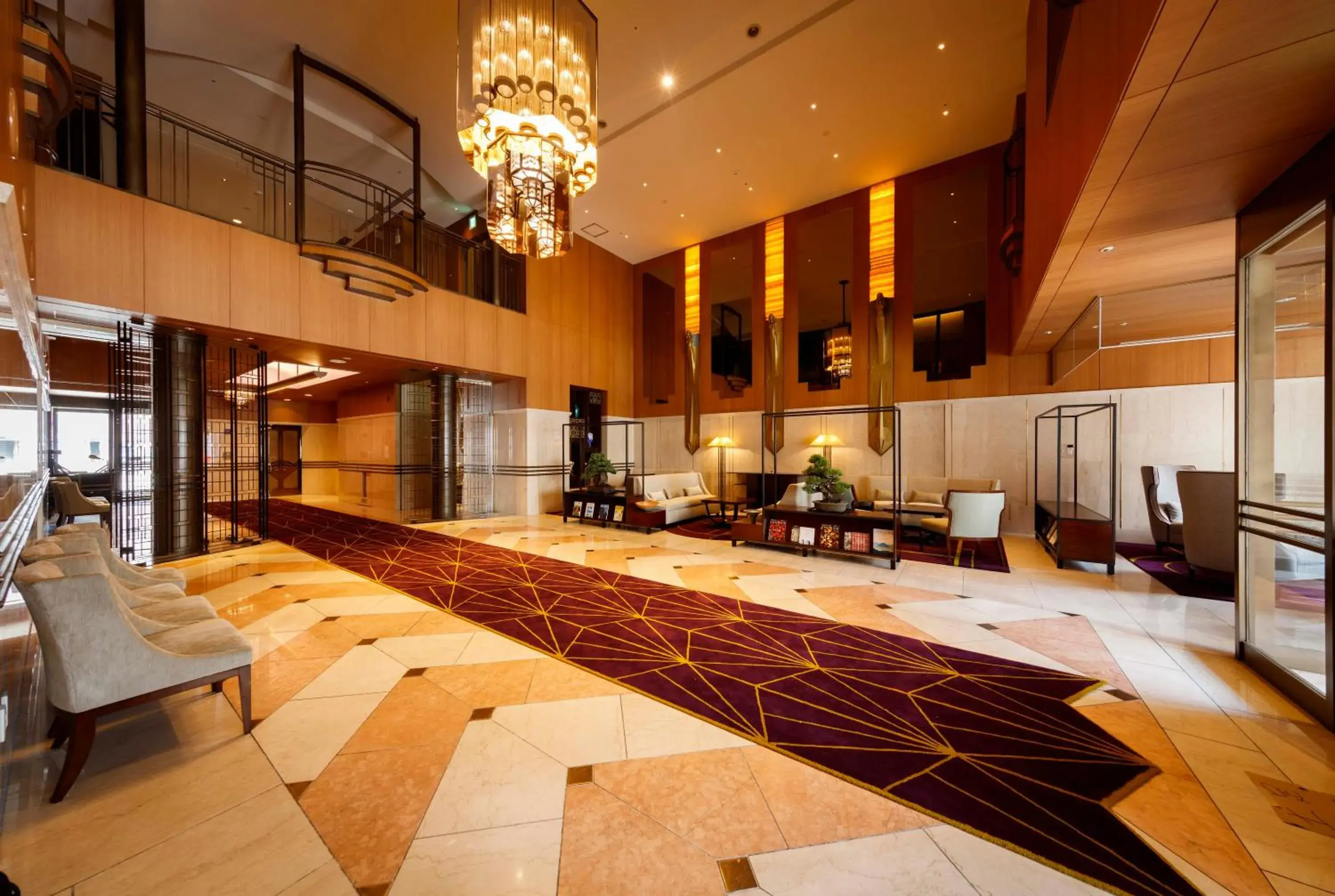 Lobby or reception in Royal Park Hotel Takamatsu