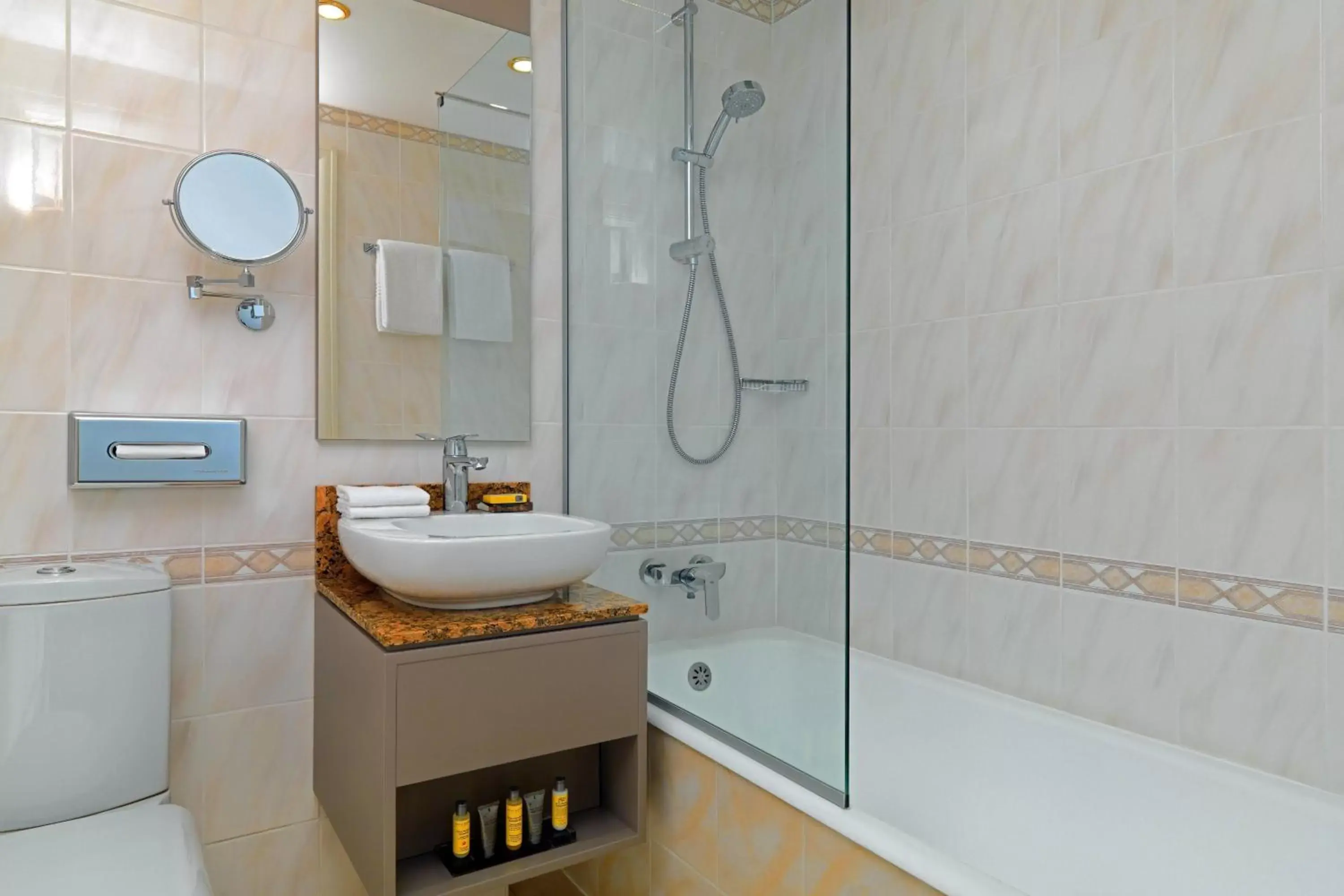 Bathroom in Armenia Marriott Hotel Yerevan