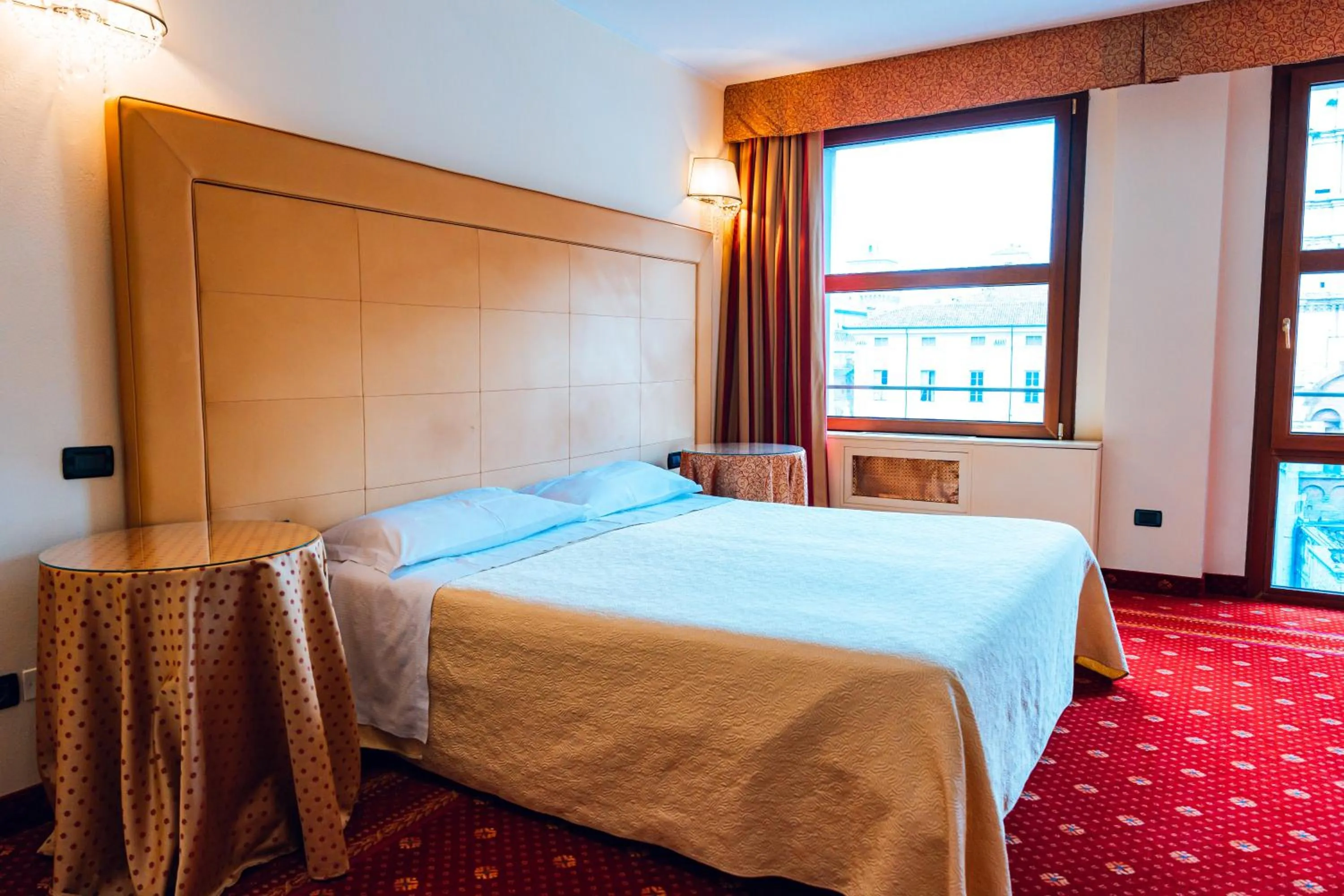 Bed in Panoramic Rooms Torre della Vittoria