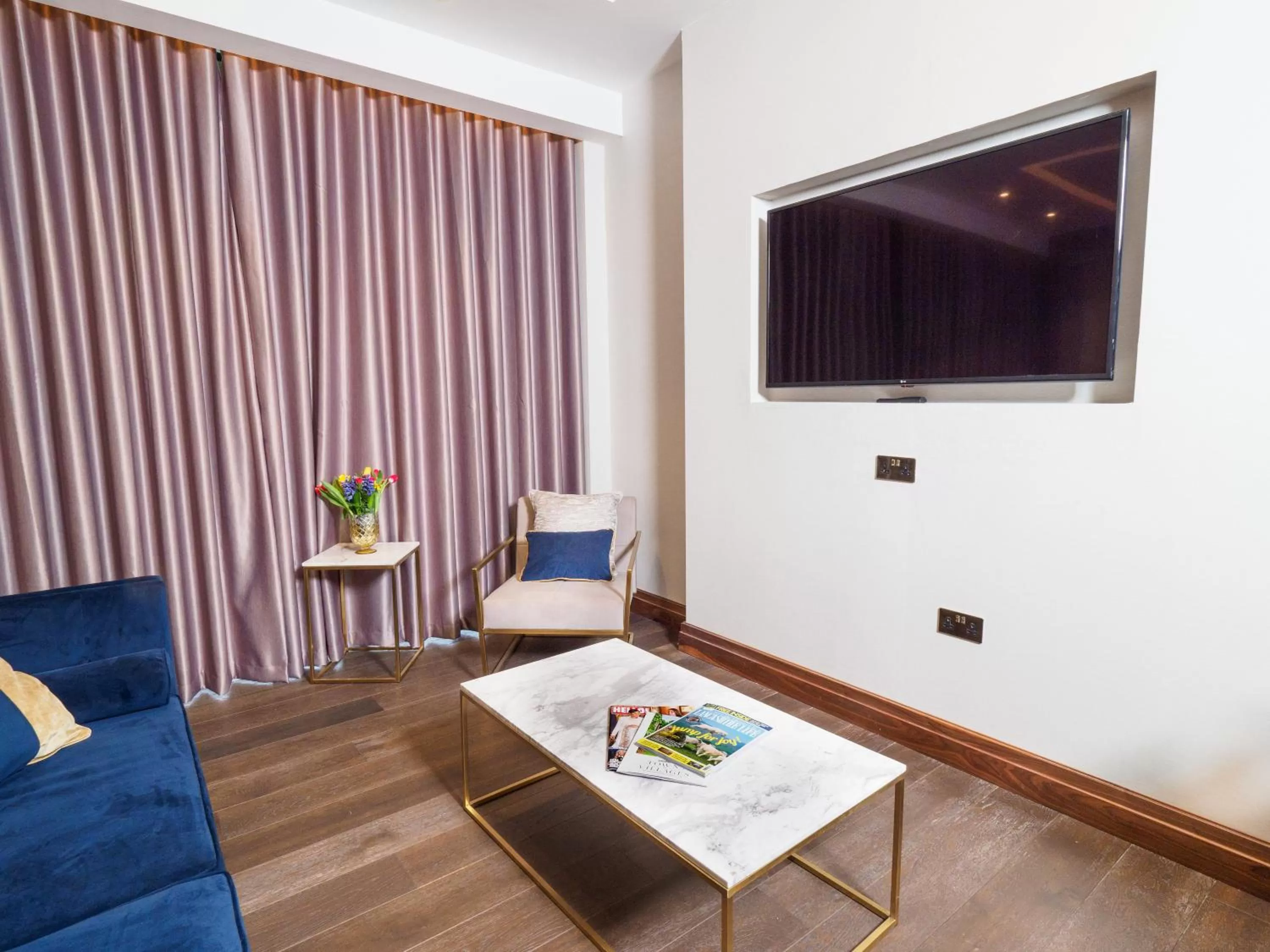 Living room in The Hotel at Mill Farm