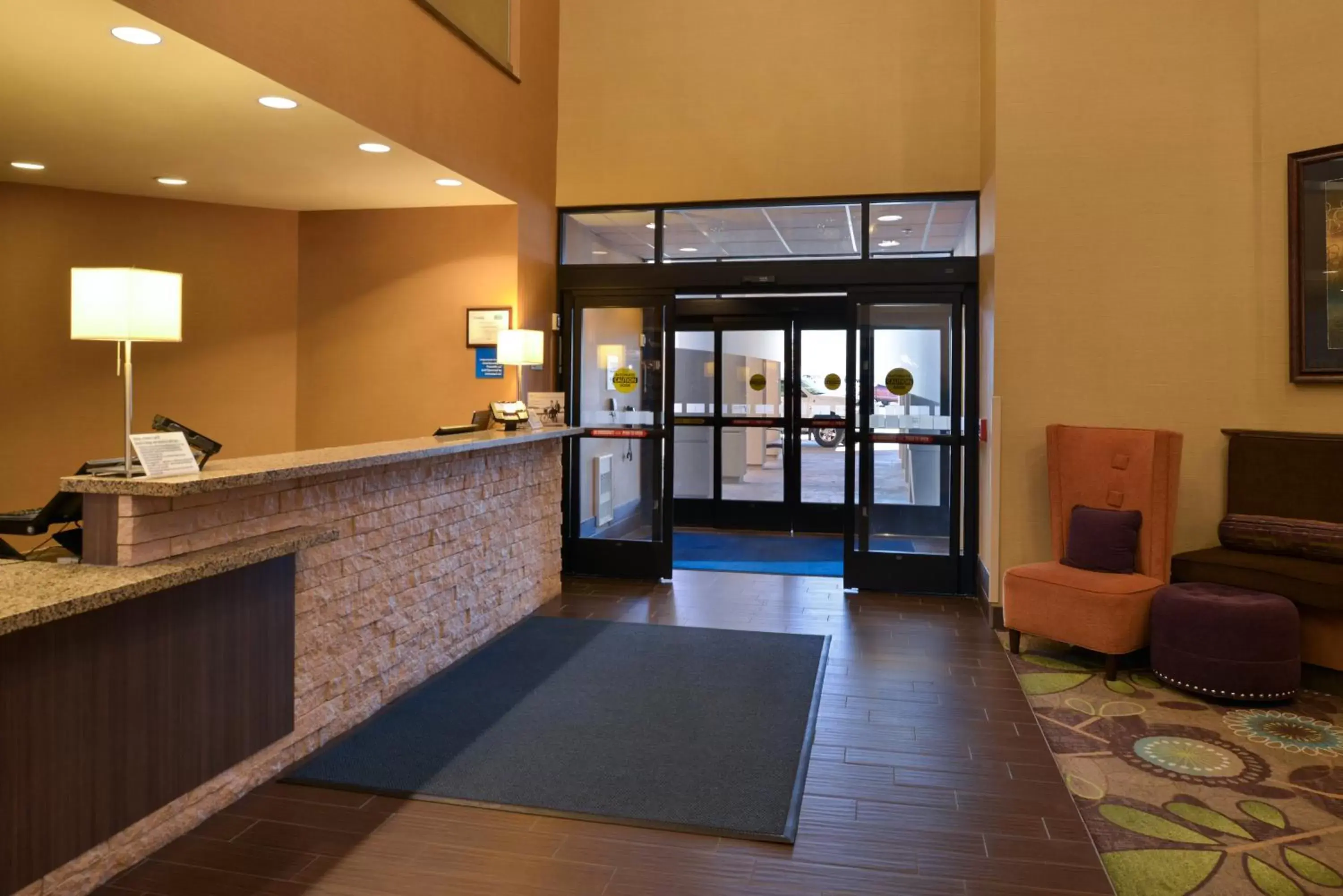 Property building, Lobby/Reception in Holiday Inn Express Pocatello, an IHG Hotel