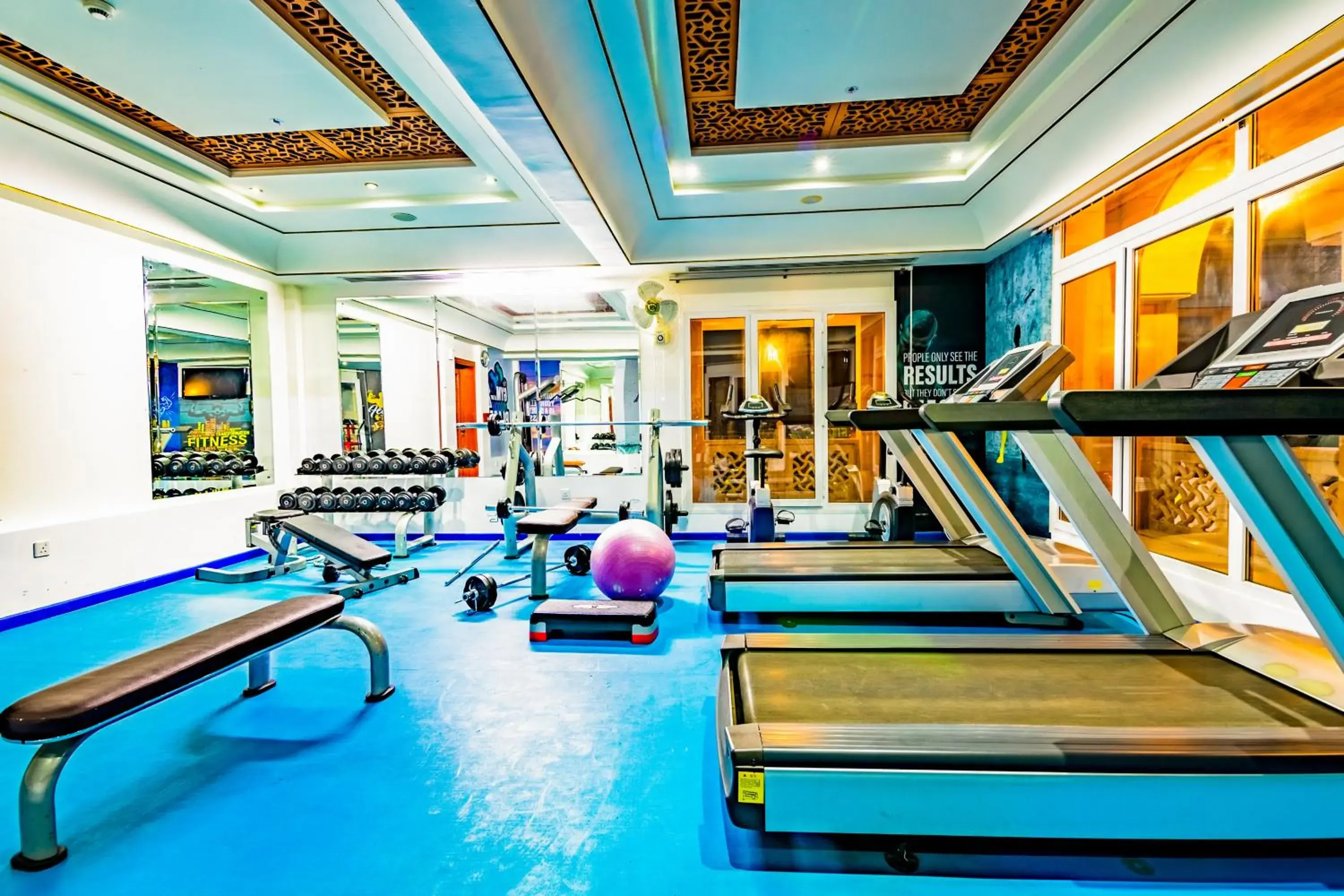 Fitness centre/facilities, Fitness Center/Facilities in The Platinum Hotel