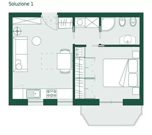 Other, Floor Plan in Residence Costablu