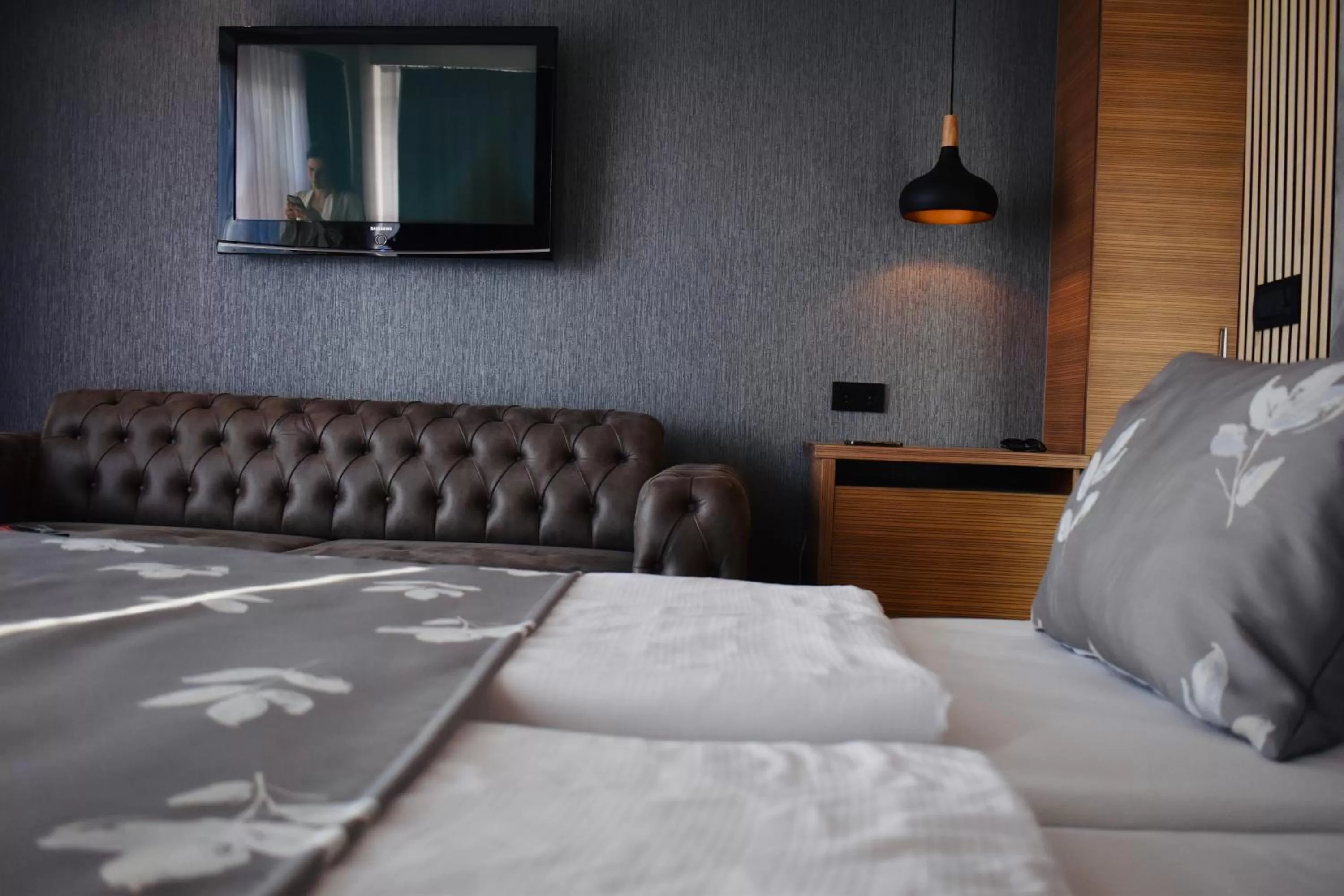 Bed in Hotel City View Deluxe