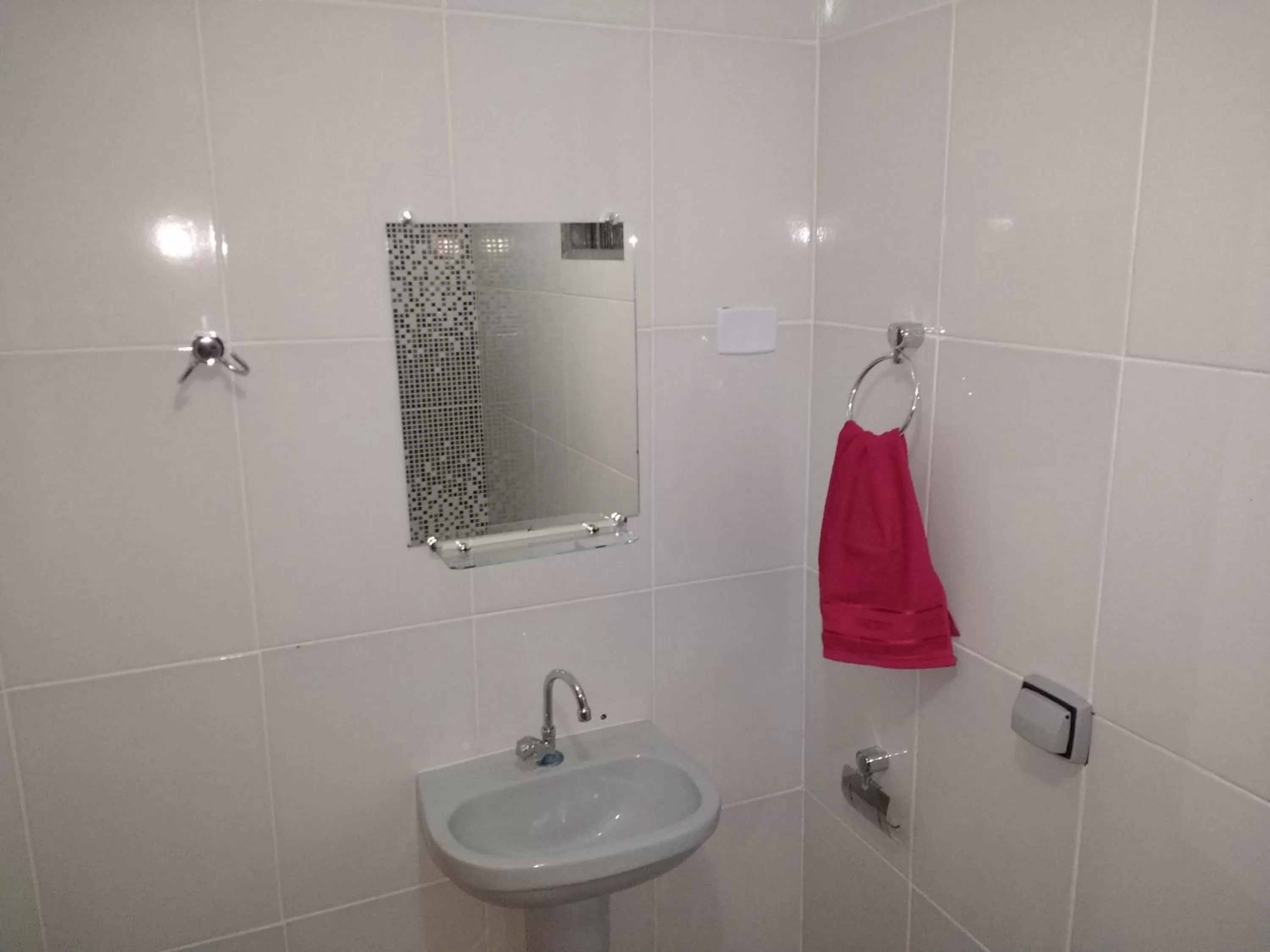 Bathroom in Pousada e Chales Por do Sol