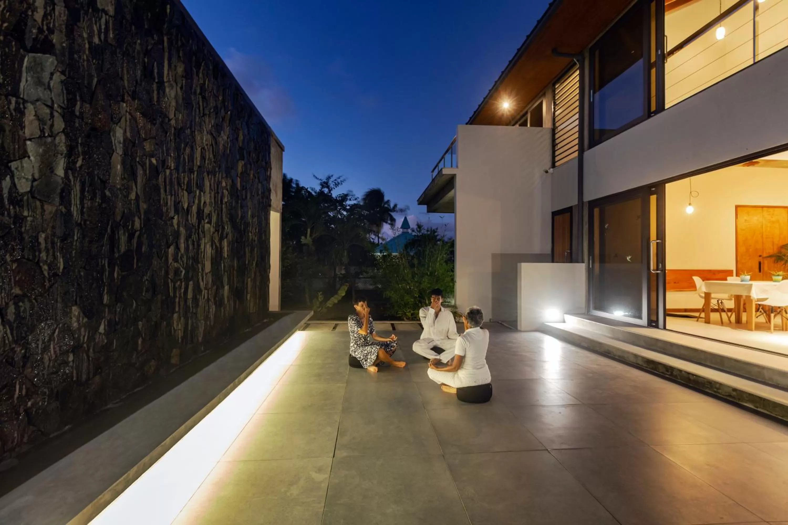 Patio in Sol Sanctum - Boutique Wellness Hotel