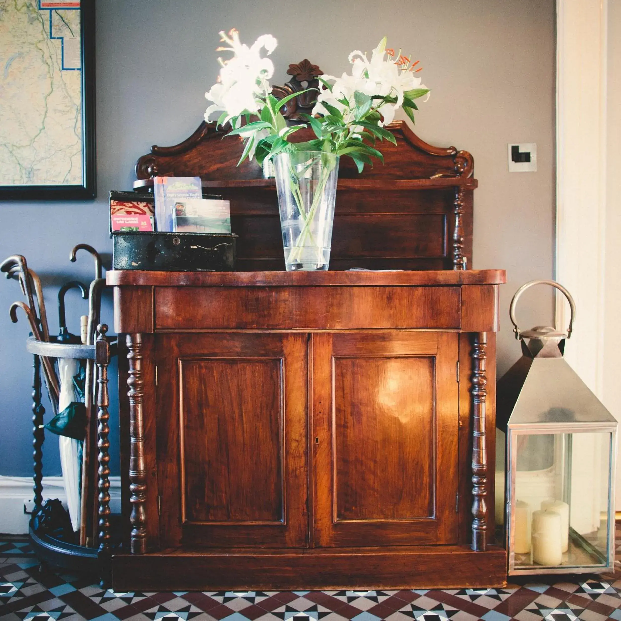 Decorative detail, Lobby/Reception in Rum Doodle, Windermere B&B