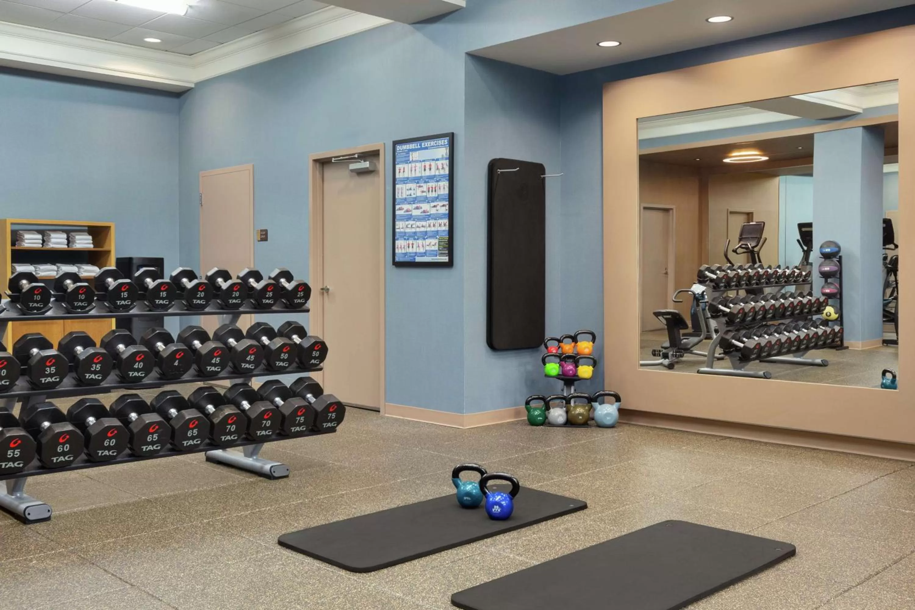 Fitness centre/facilities in Hilton New York Times Square