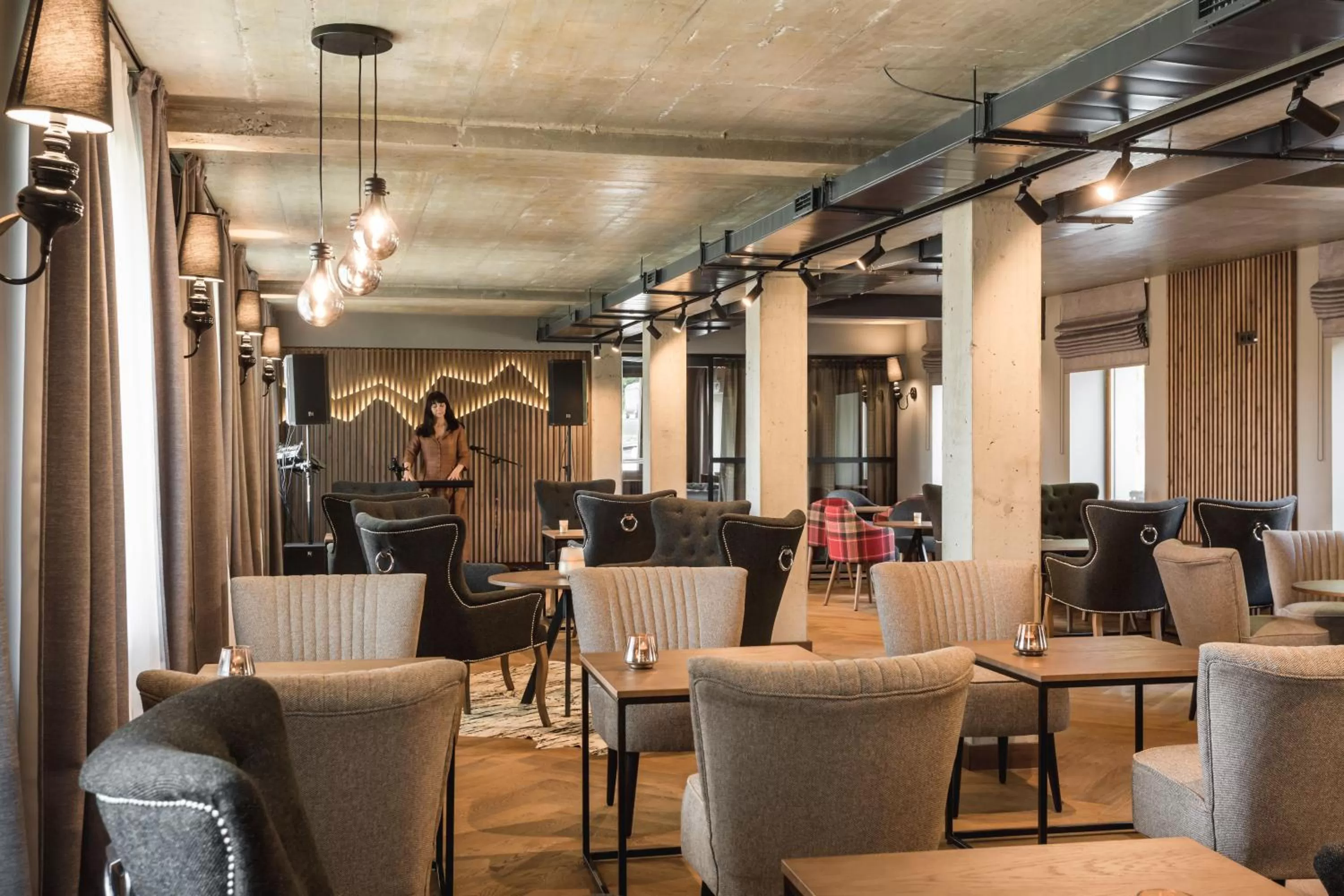 Lounge or bar in ARIETES MARMONT Resort