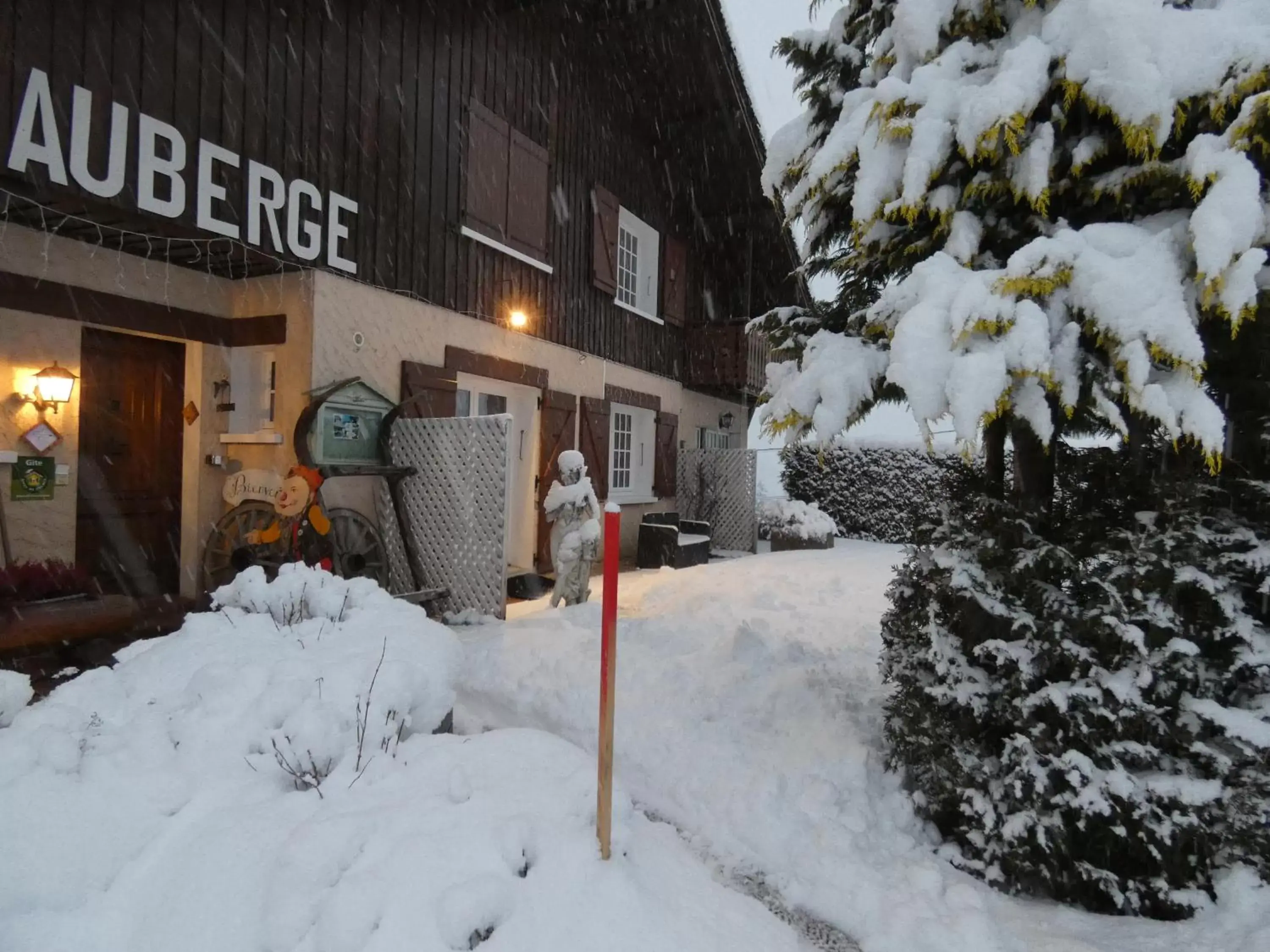Winter in Auberge Du Fraizier