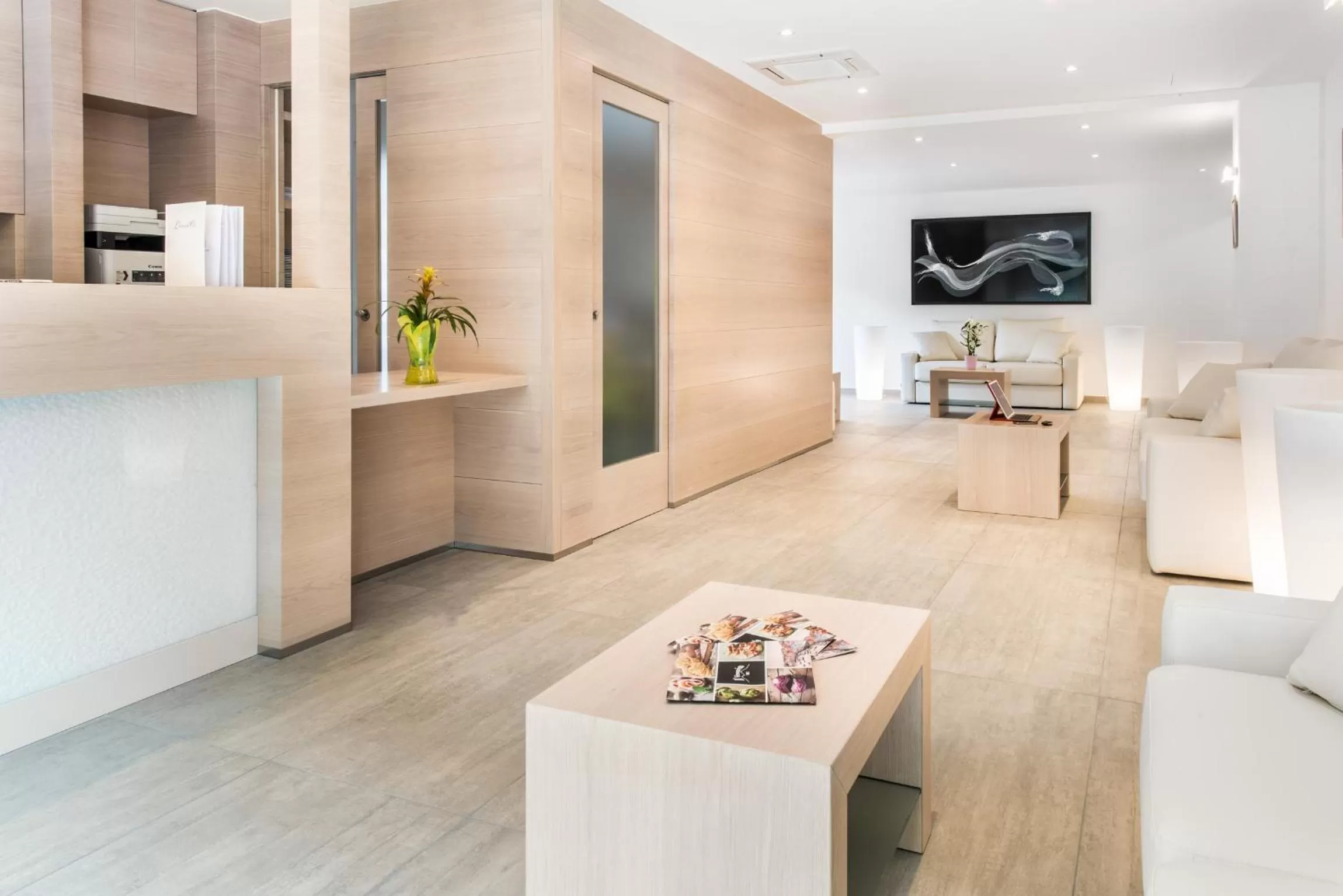 Lobby or reception in Hotel du Grand Parc