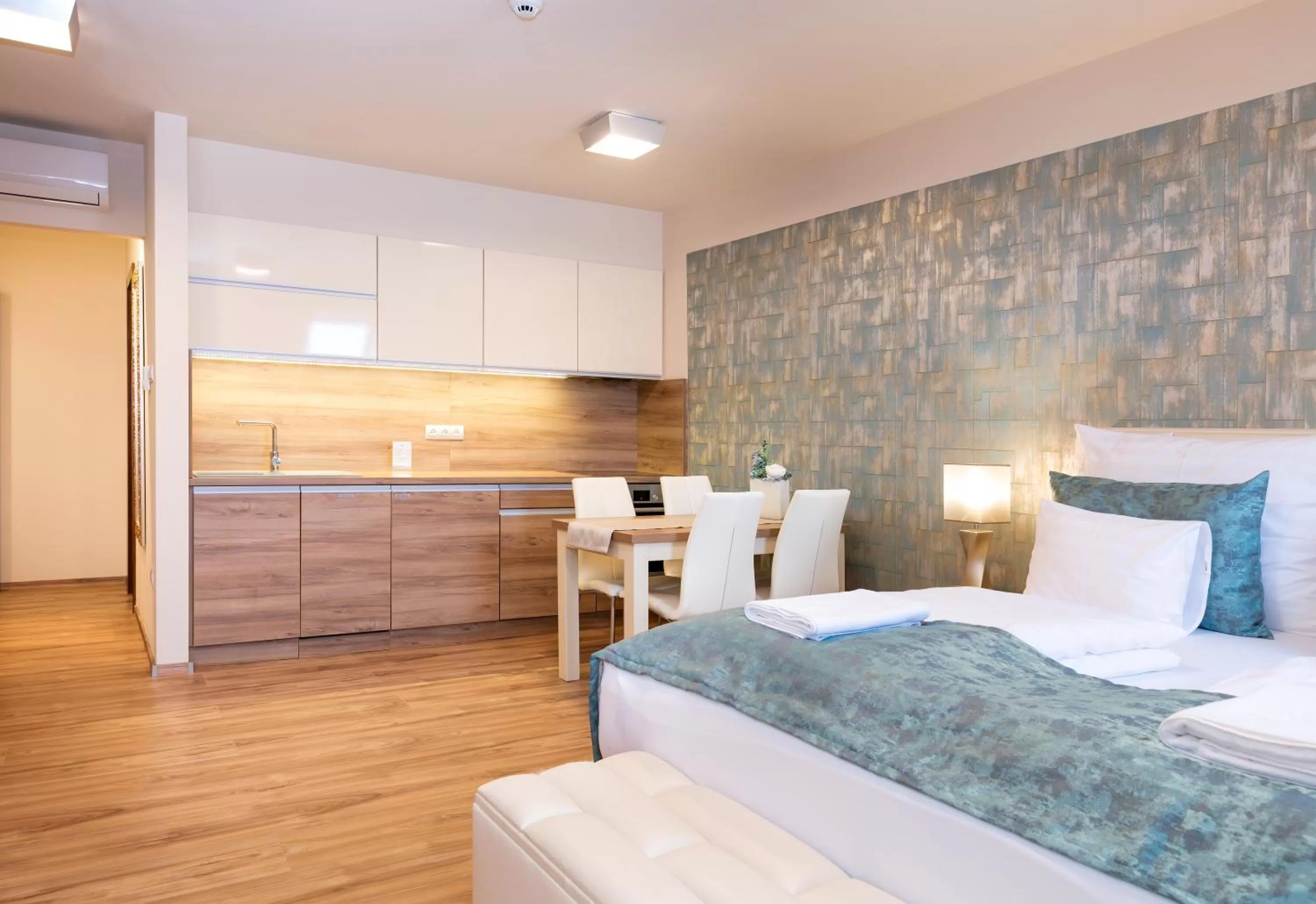 Bed in Főtér Rezidencia 2