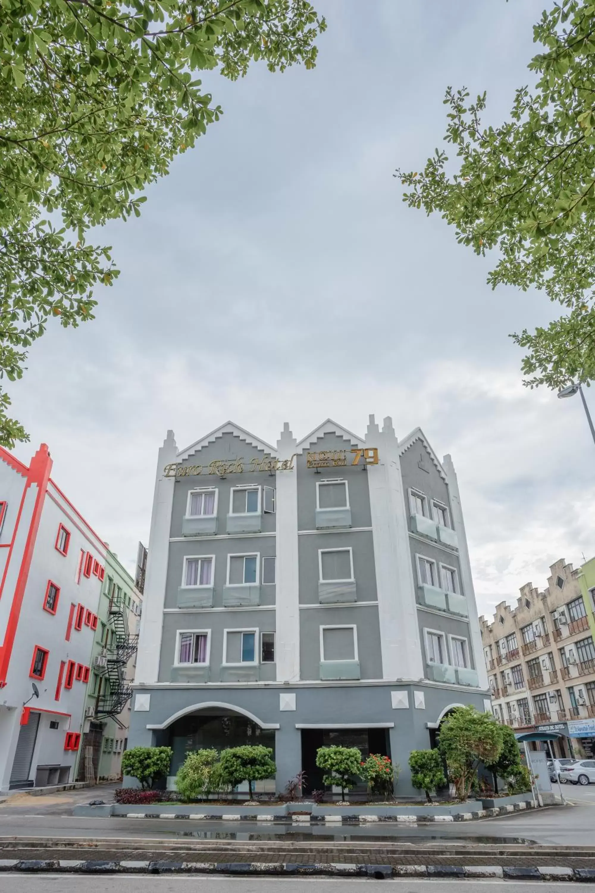 Property Building in Euro Rich Hotel Melaka