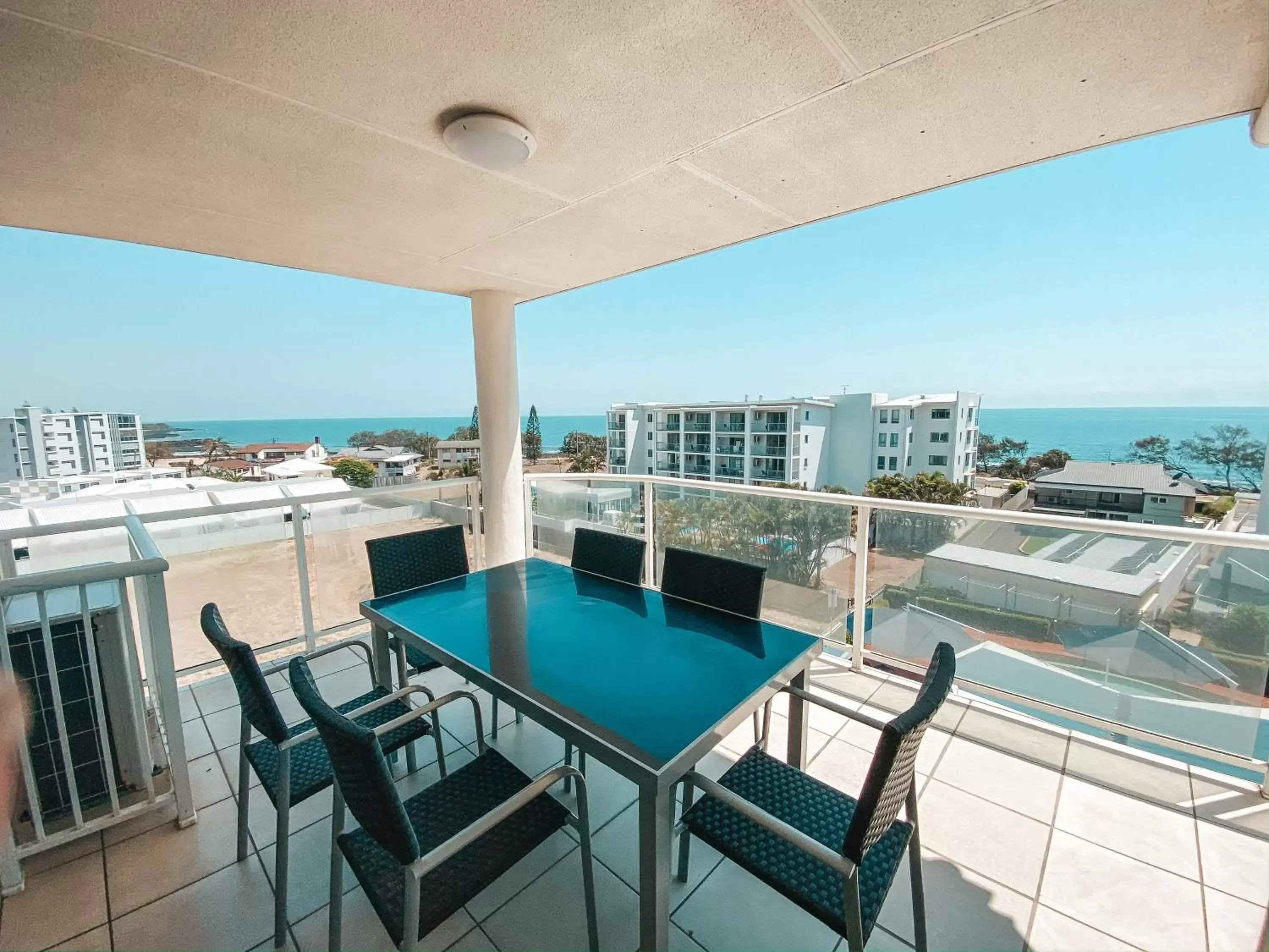 Balcony/Terrace in Bargara Blue Resort