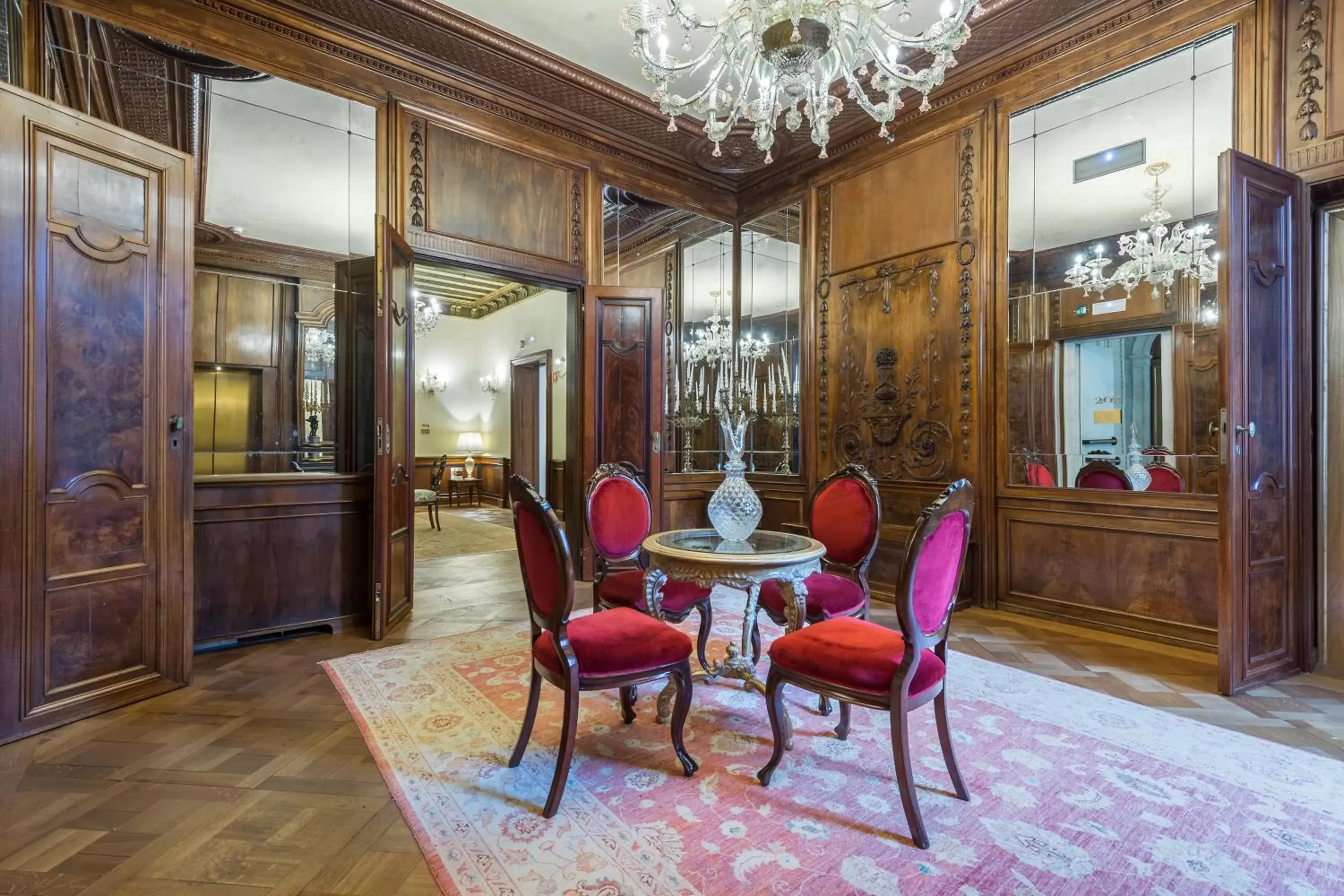 Seating area in Hotel Ai Reali - Small Luxury Hotels of the World