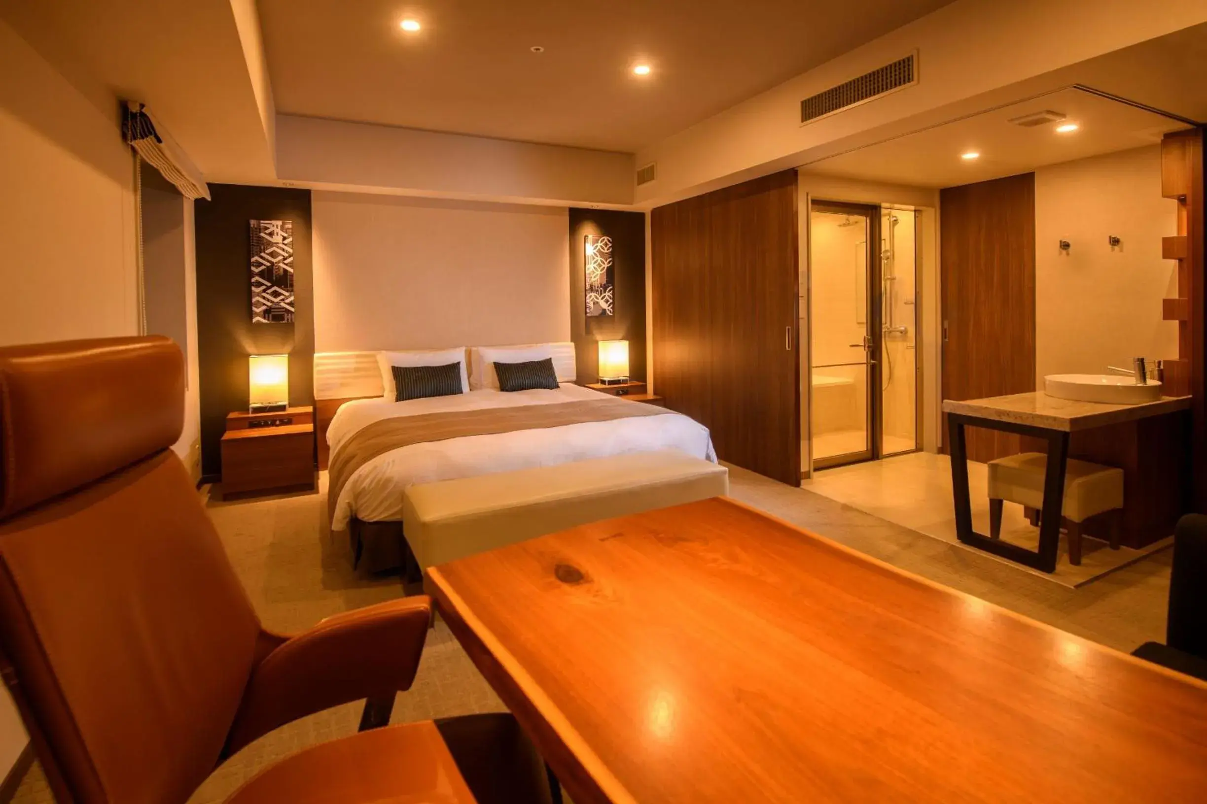 Photo of the whole room, Bed in Tokyu Stay Ginza