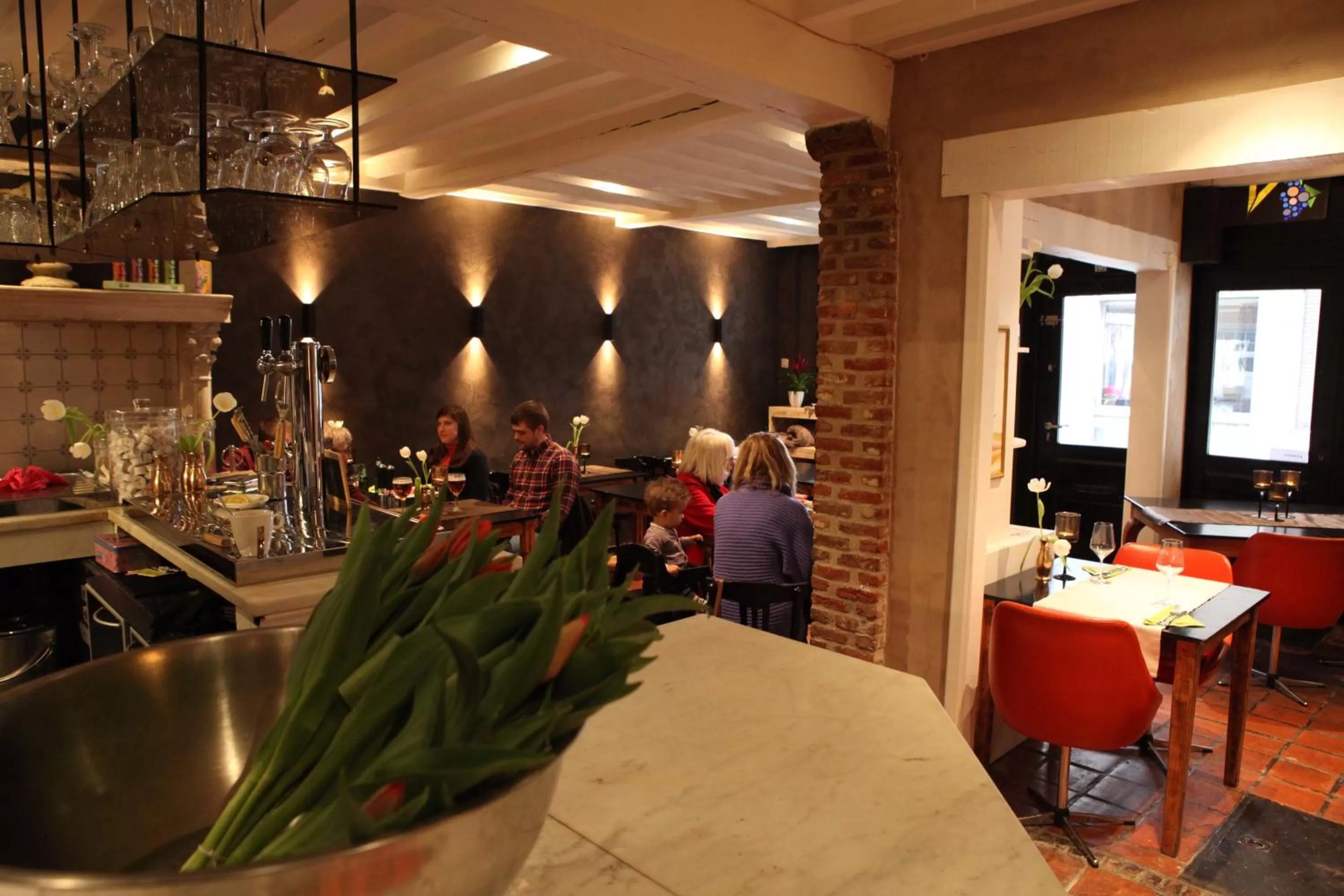 People in B&B Sablon Antwerp