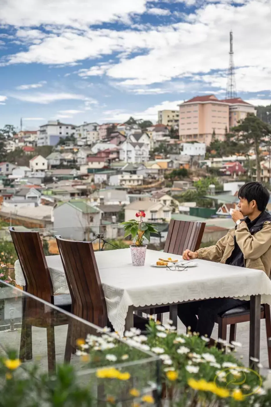 City view in Hong Mon Villa City view in Hong Mon Villa