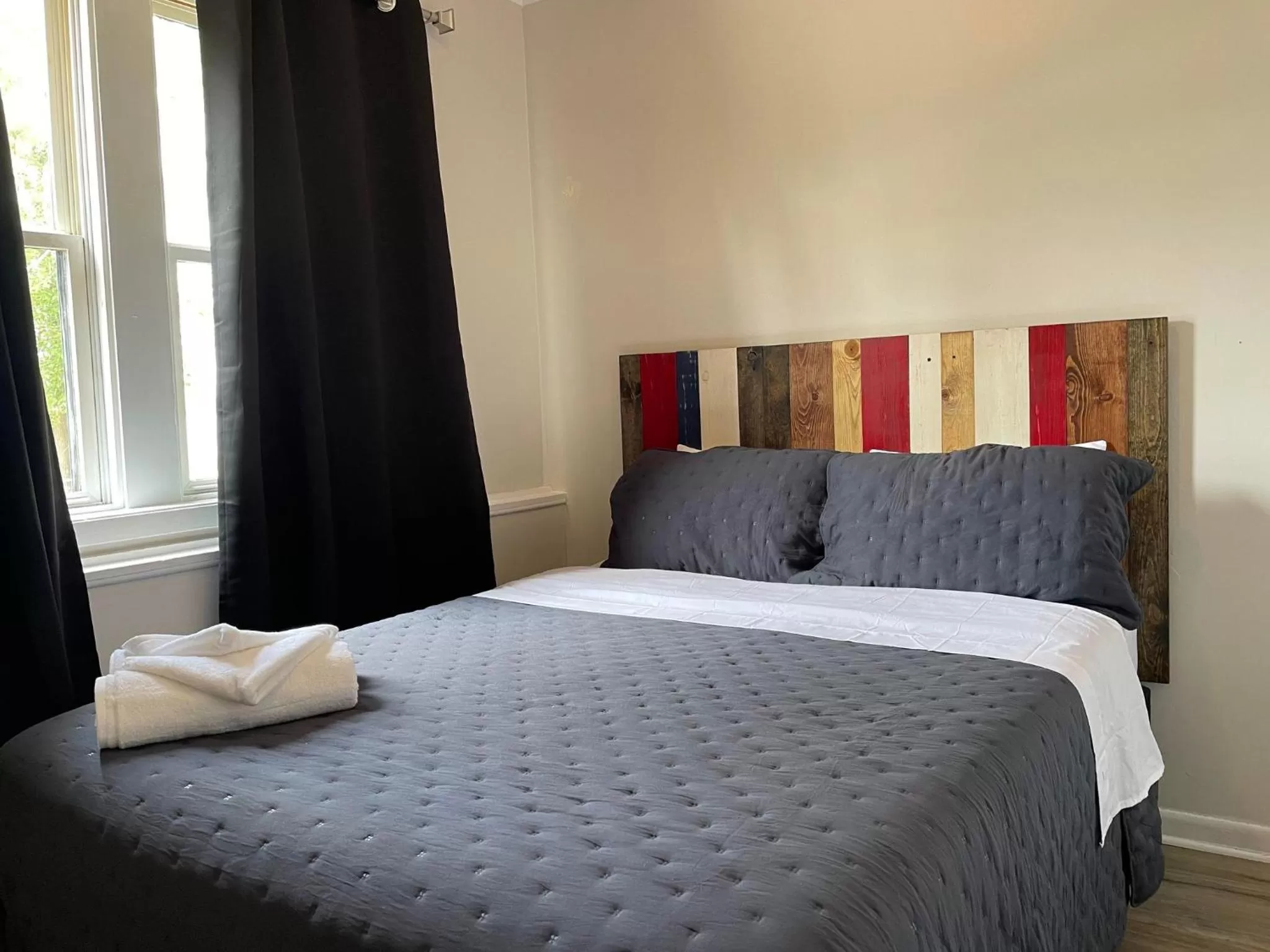 Bed in Randolph Hotel