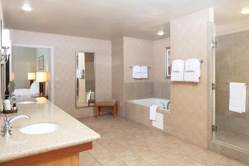Bathroom in The Platinum Hotel