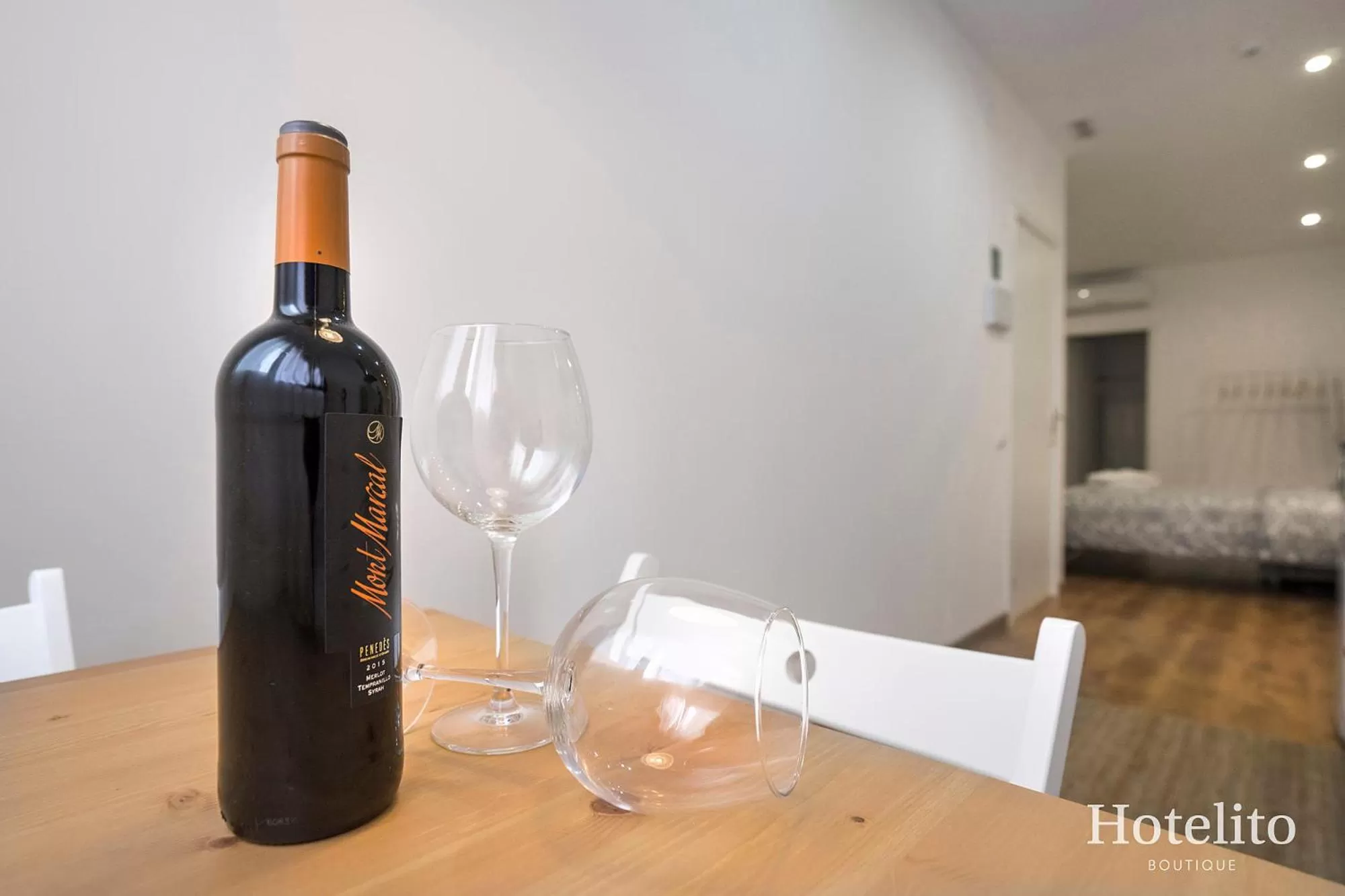 Bed in Hotelito Boutique Camp Nou