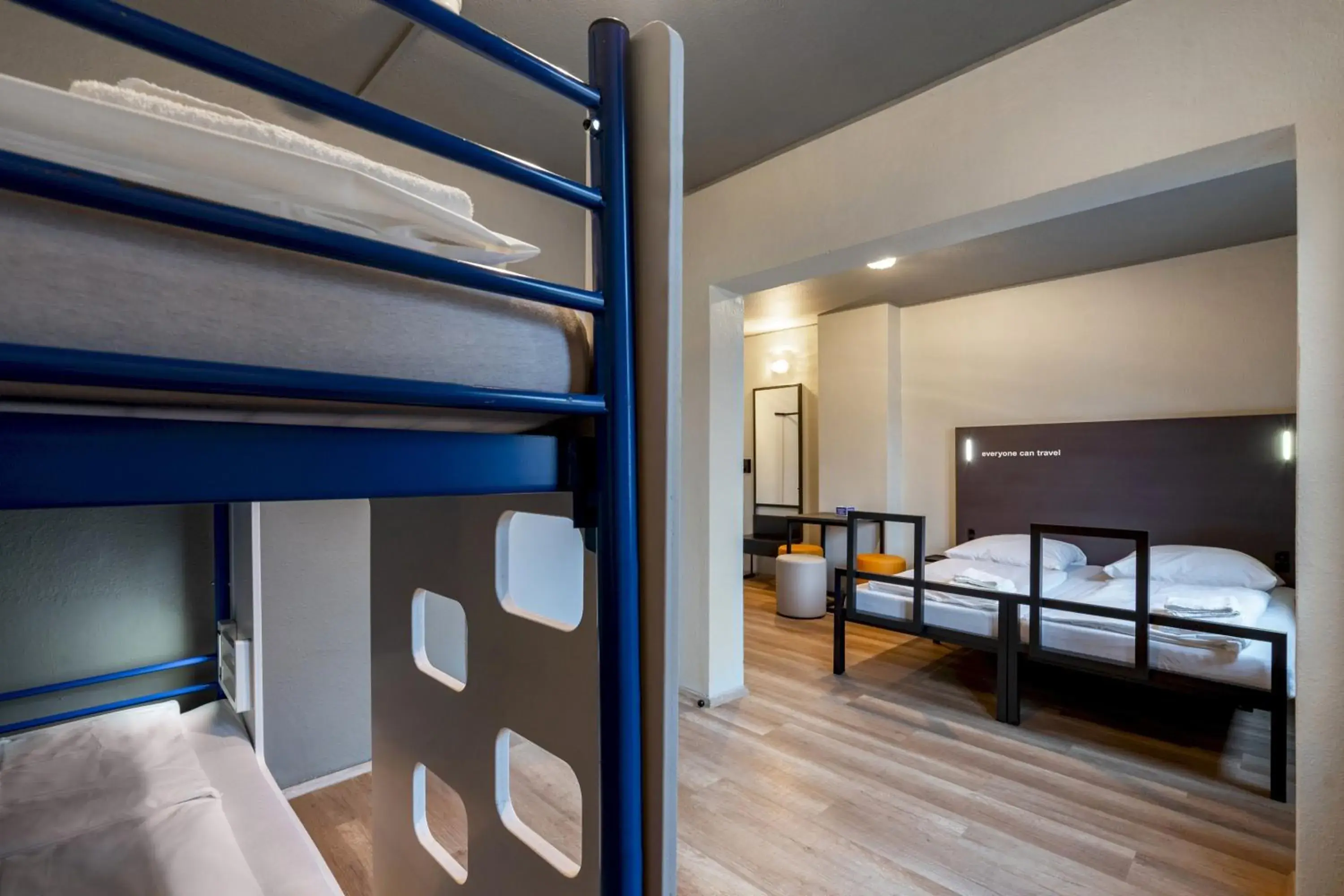 Photo of the whole room, Bunk Bed in a&o Hamburg Reeperbahn