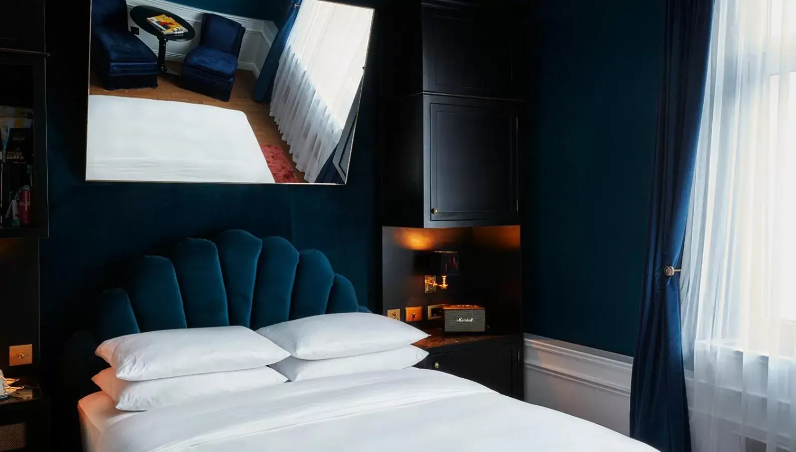 Bed in Provocateur Berlin, a Member of Design Hotels