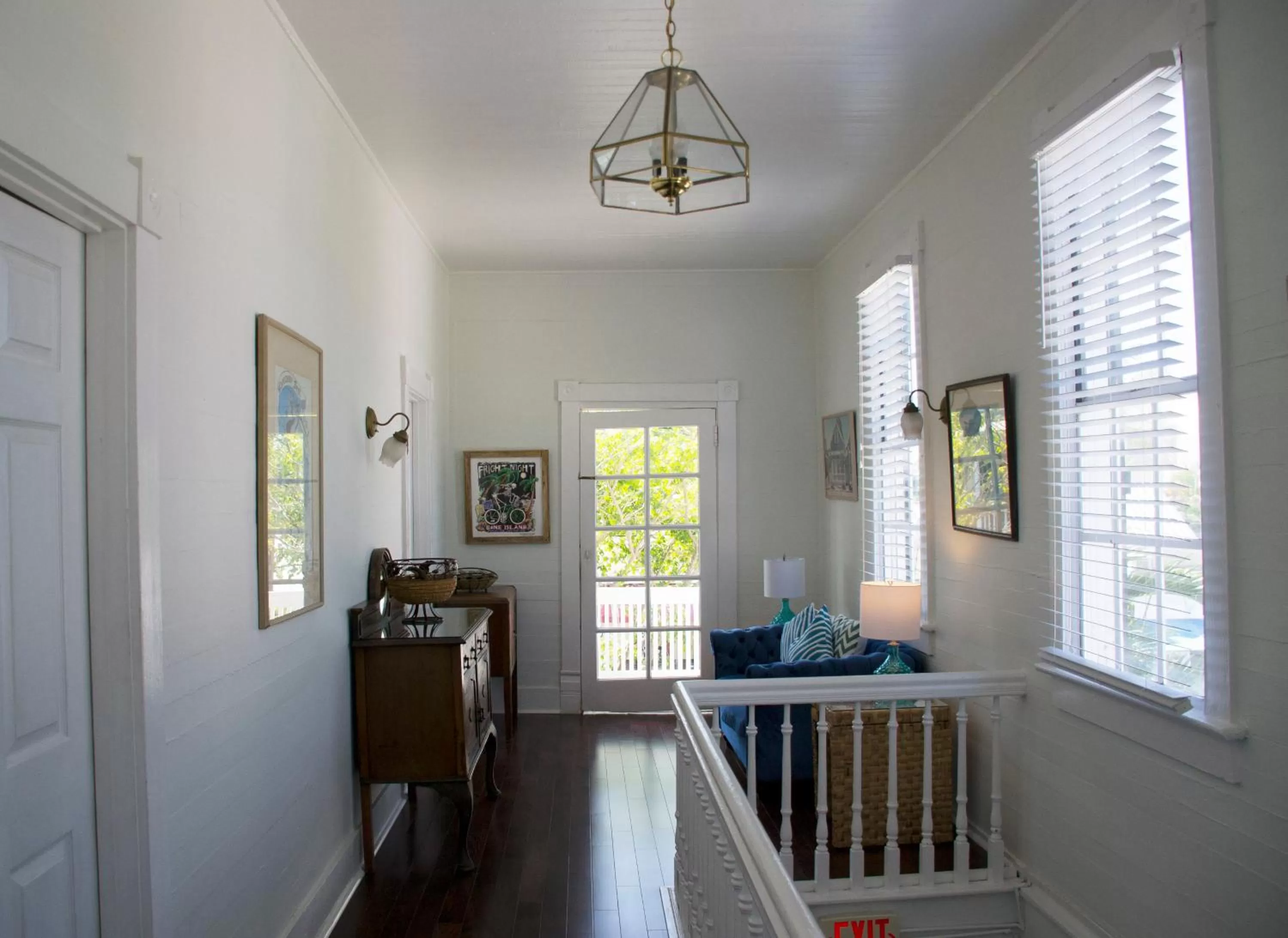 Seating area in Duval House