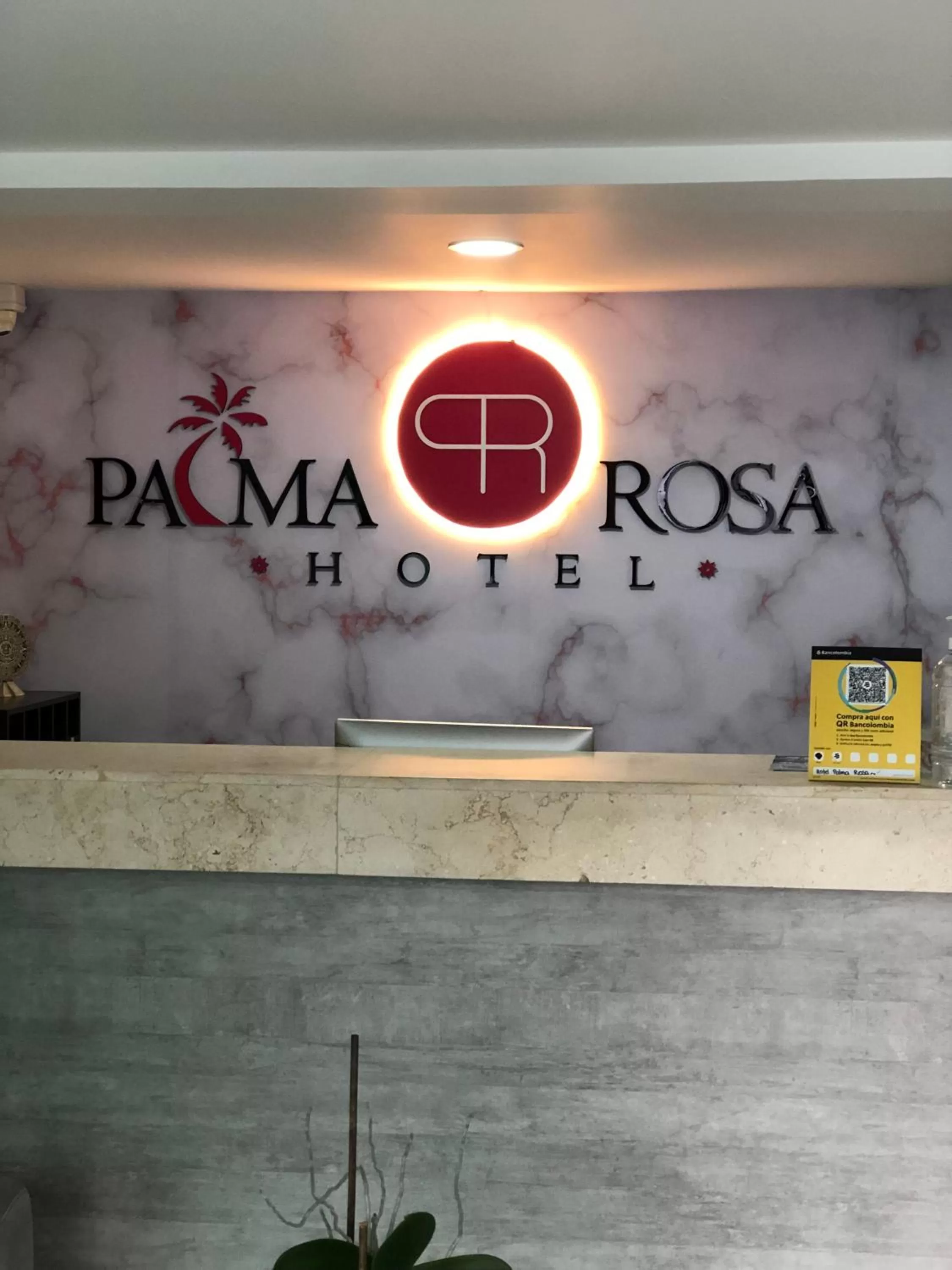 Lobby or reception in Hotel Palma Rosa Medellin