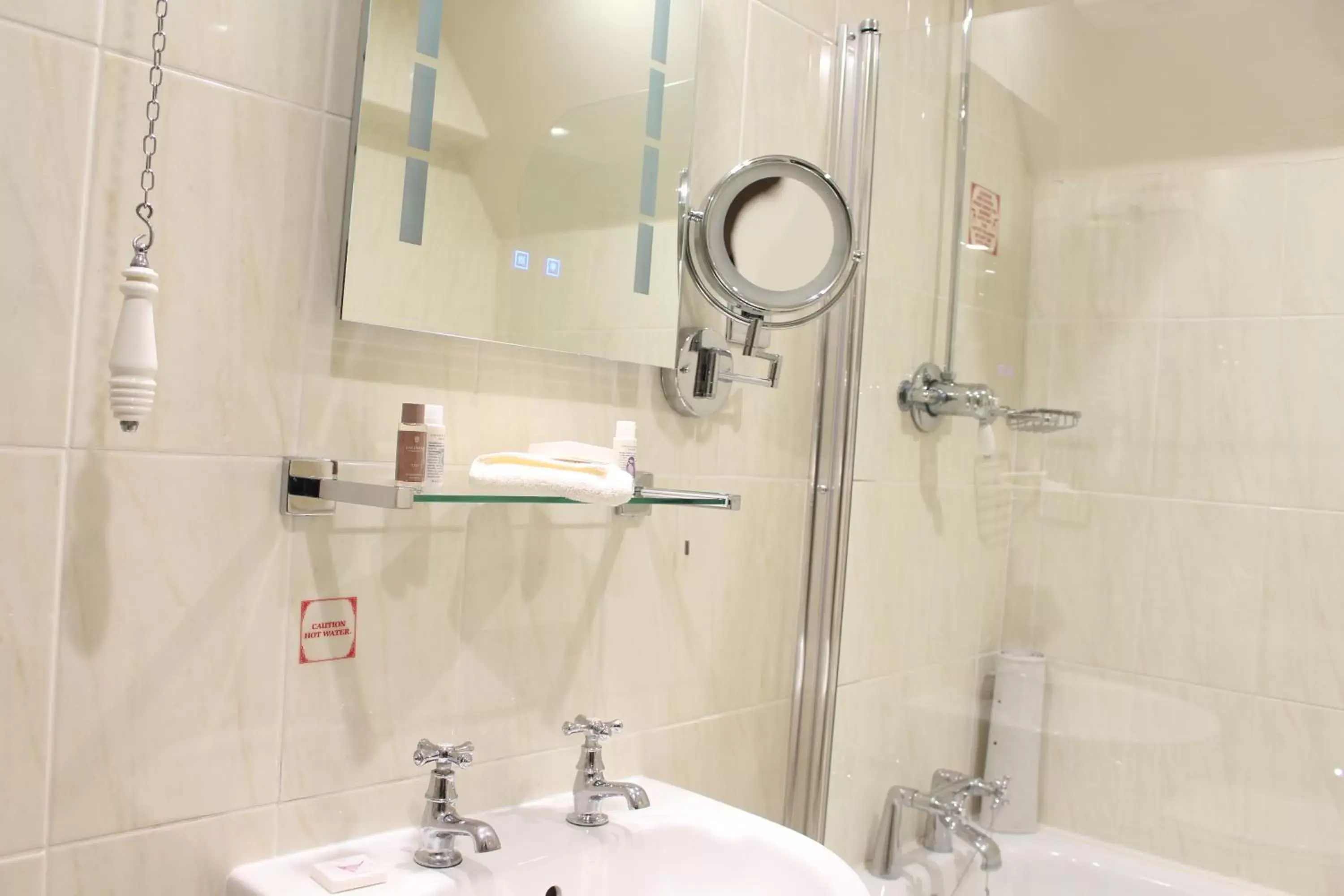 Bathroom in Lumley Castle Hotel