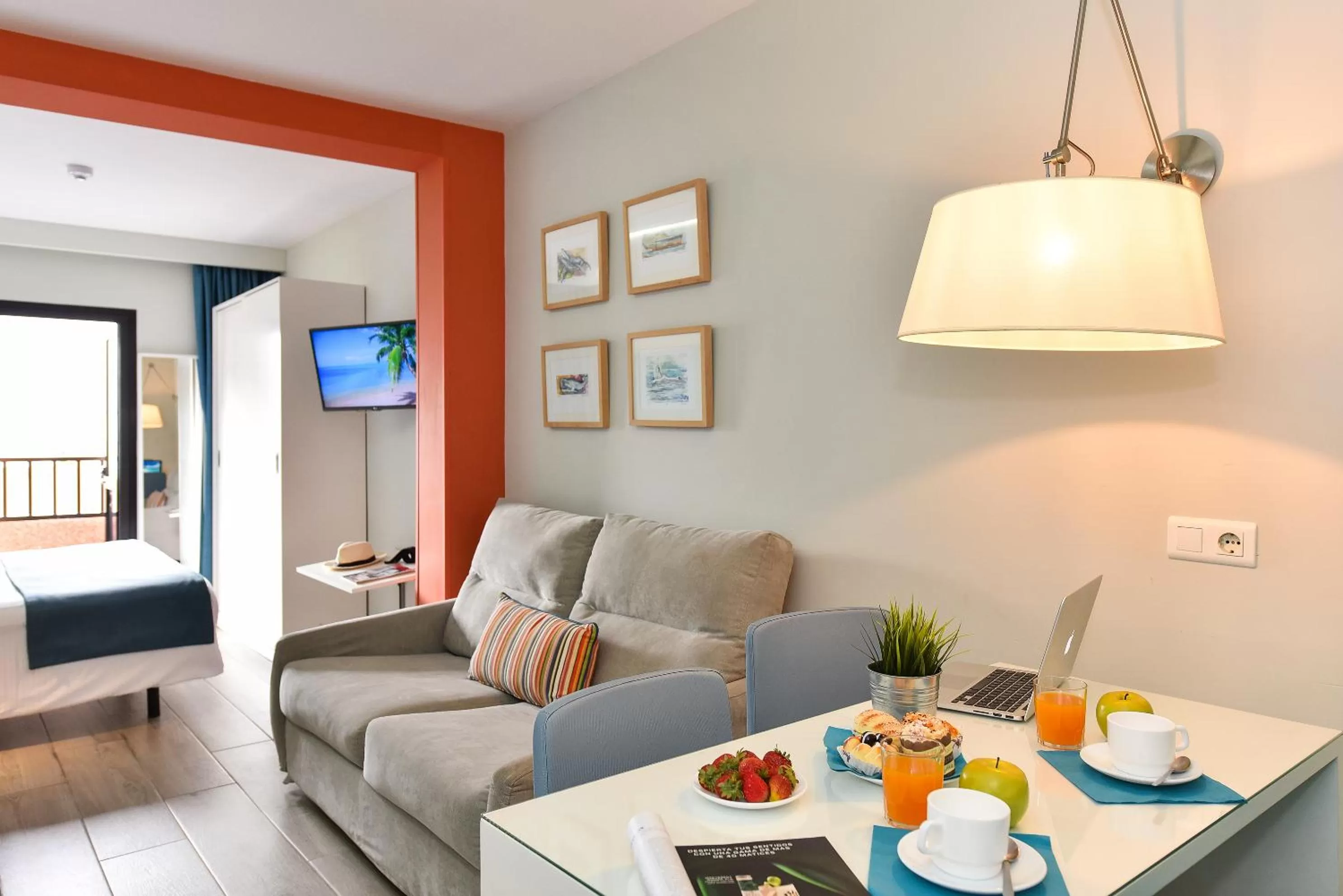 Living room in Hotel Apartamento Bajamar