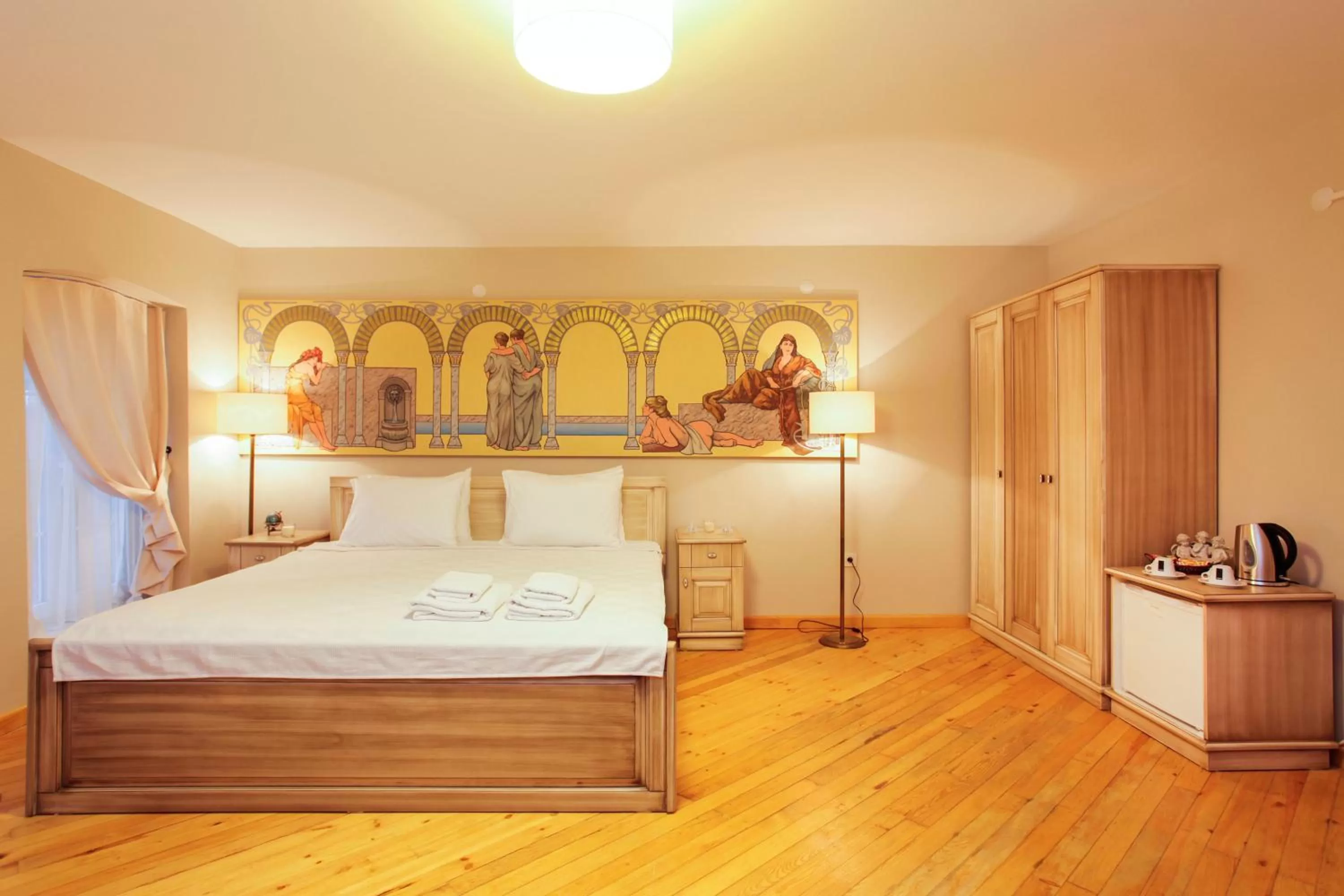 Coffee/tea facilities, Bed in The Loft Istanbul