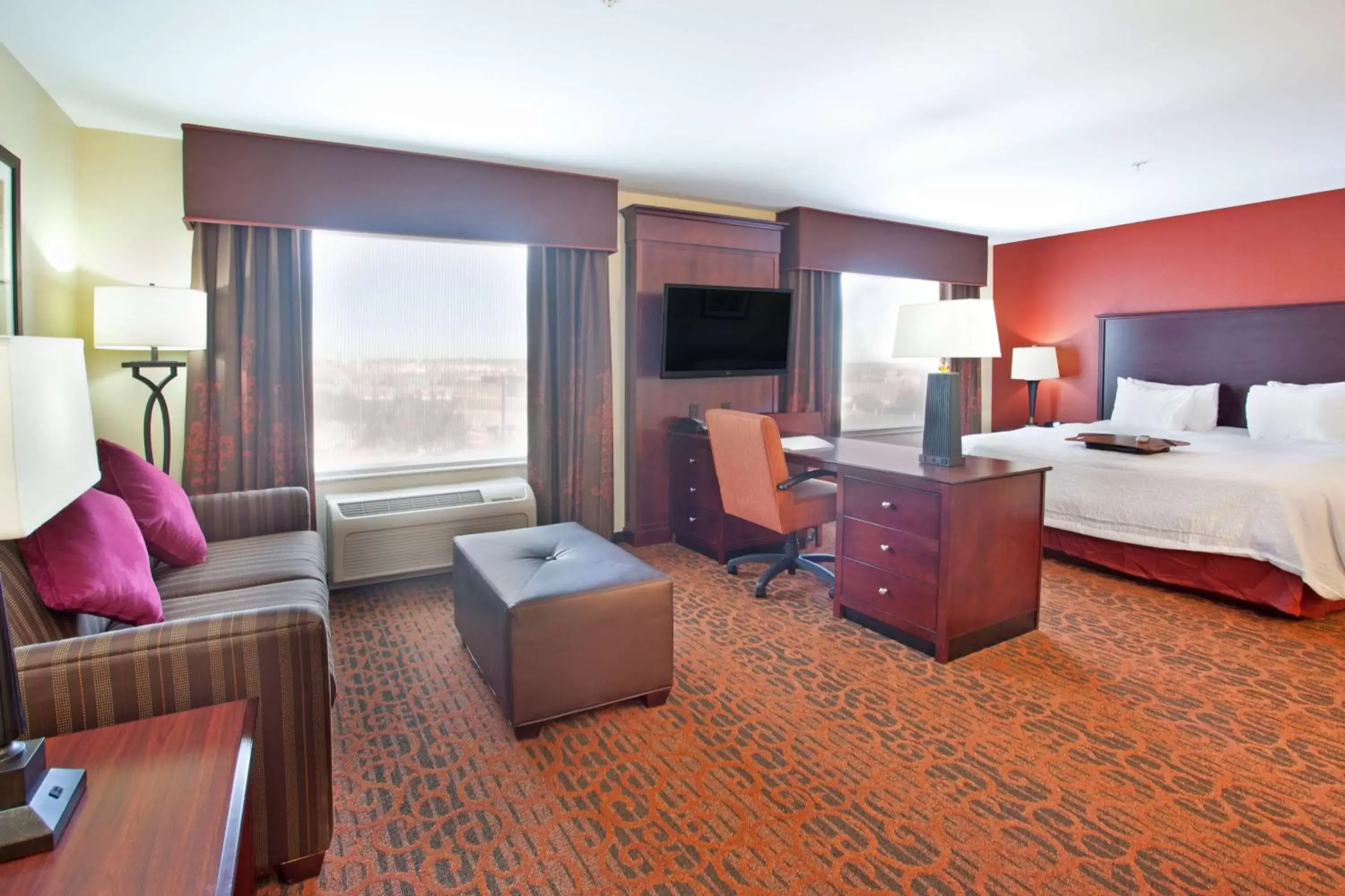 Living room, Seating Area in Hampton Inn & Suites Fort Worth-West-I-30