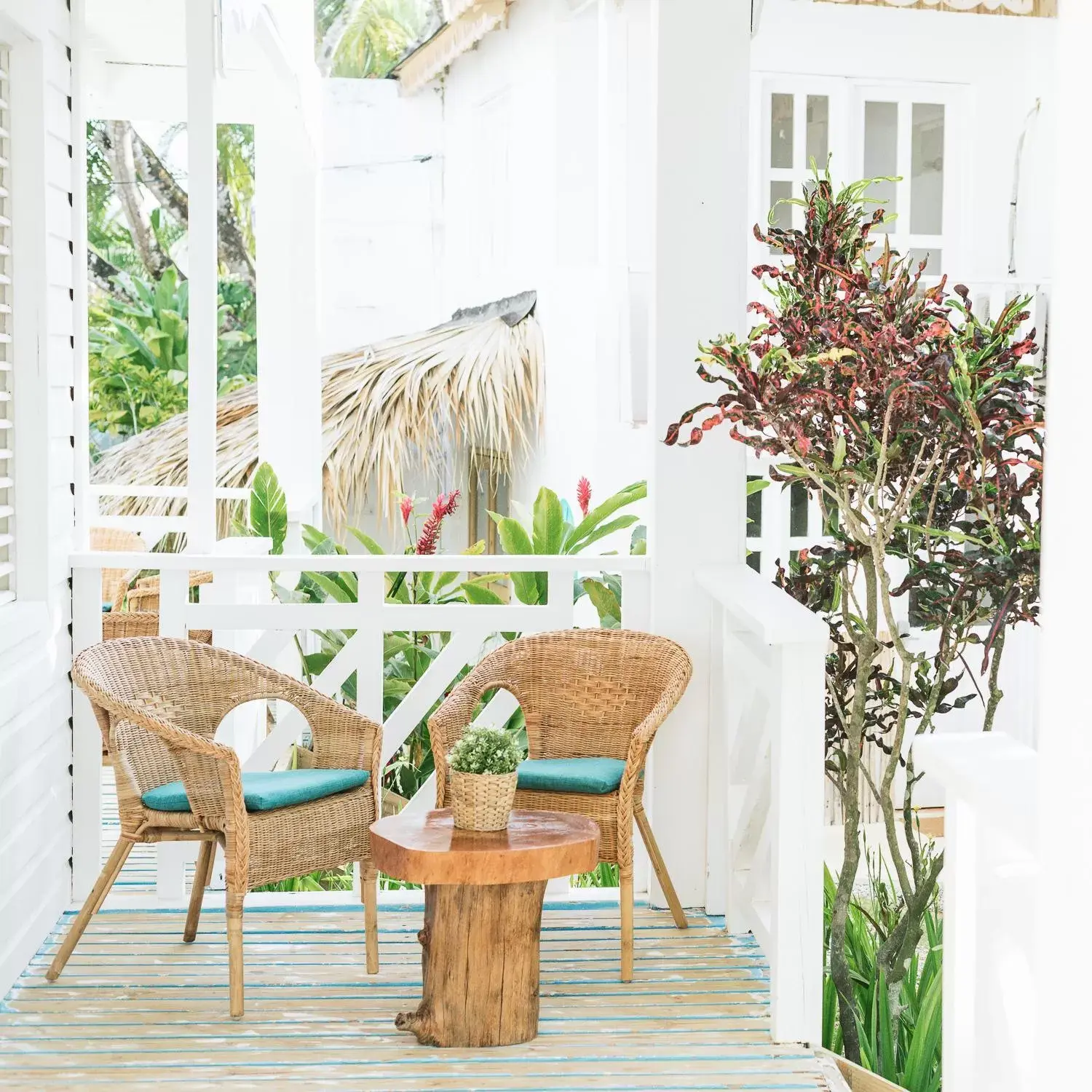 Balcony/Terrace in El Mosquito Boutique Hotel Playa Bonita