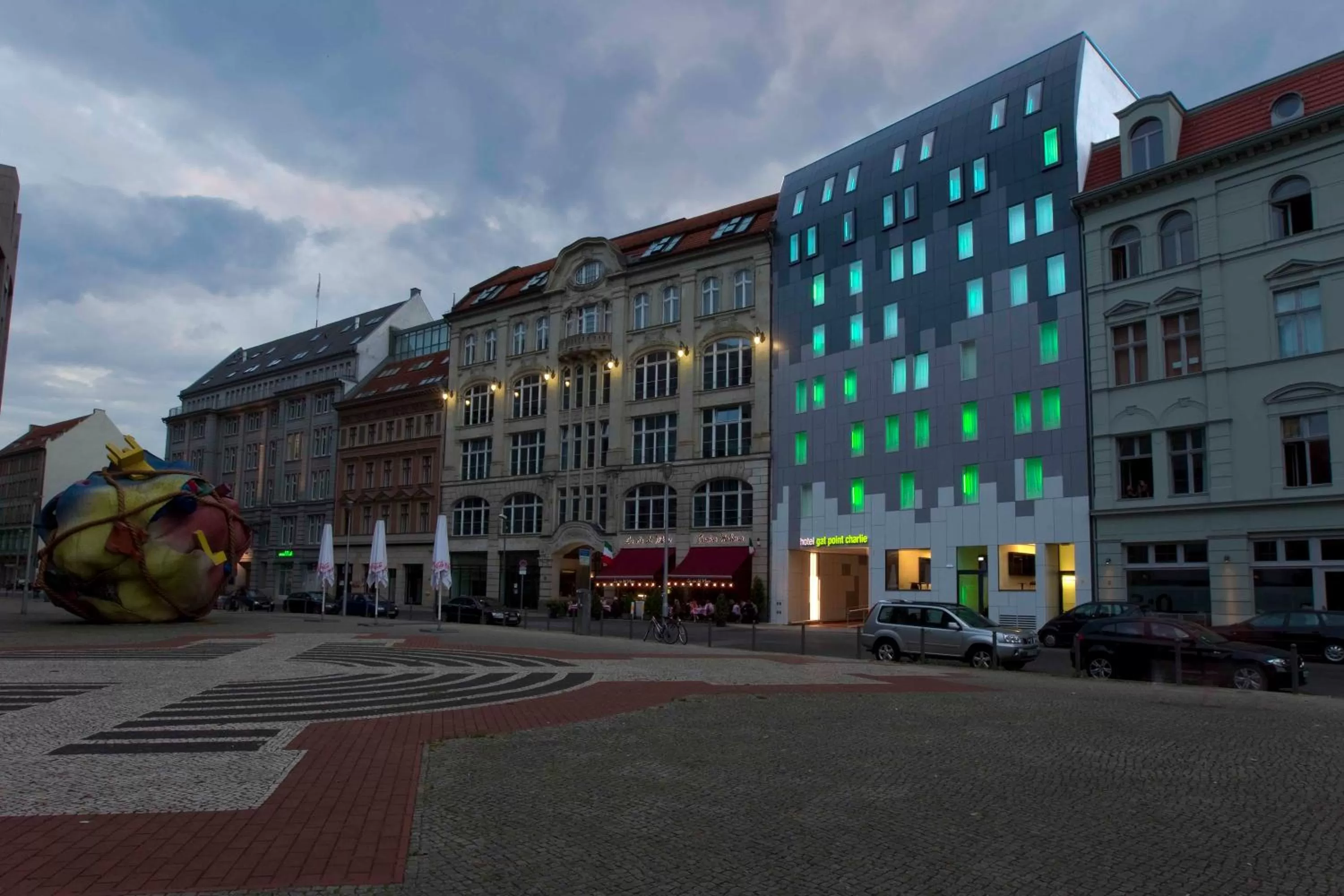 Facade/entrance in Hotel Gat Point Charlie