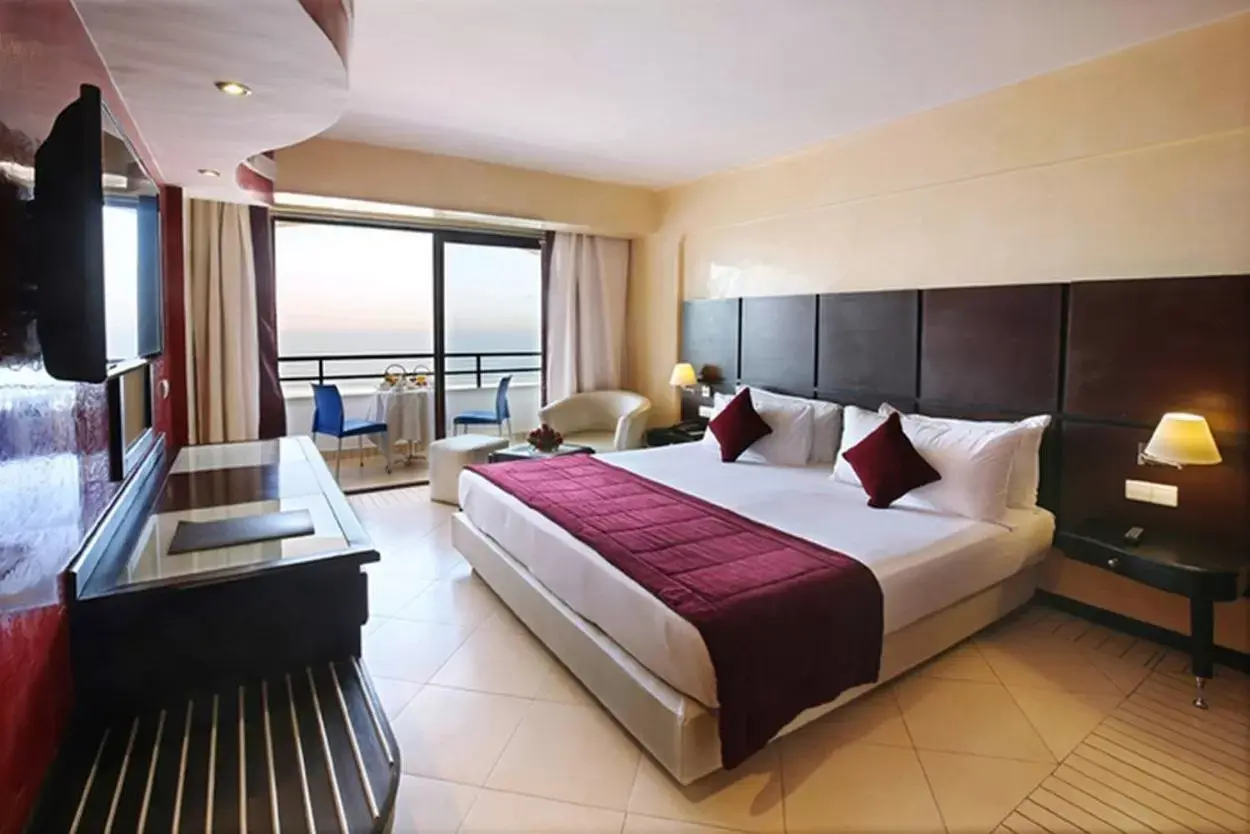 Bed in Anezi Tower Hotel