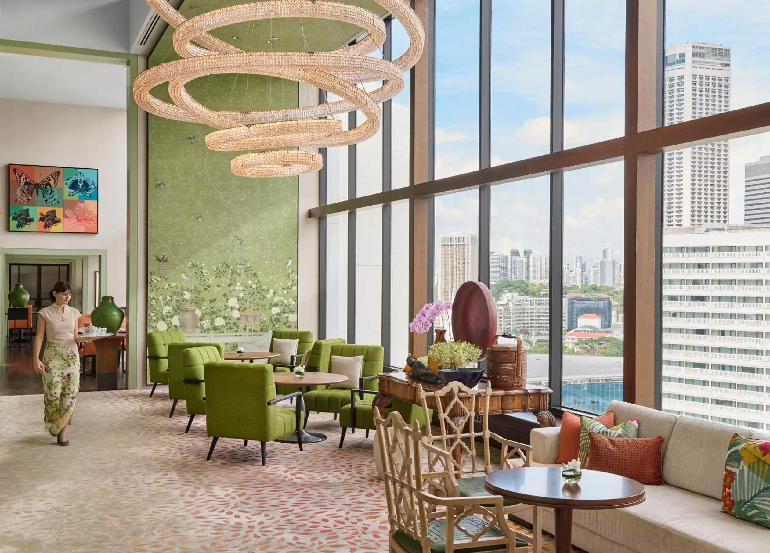 Lounge or bar, Restaurant/Places to Eat in Mandarin Oriental, Singapore