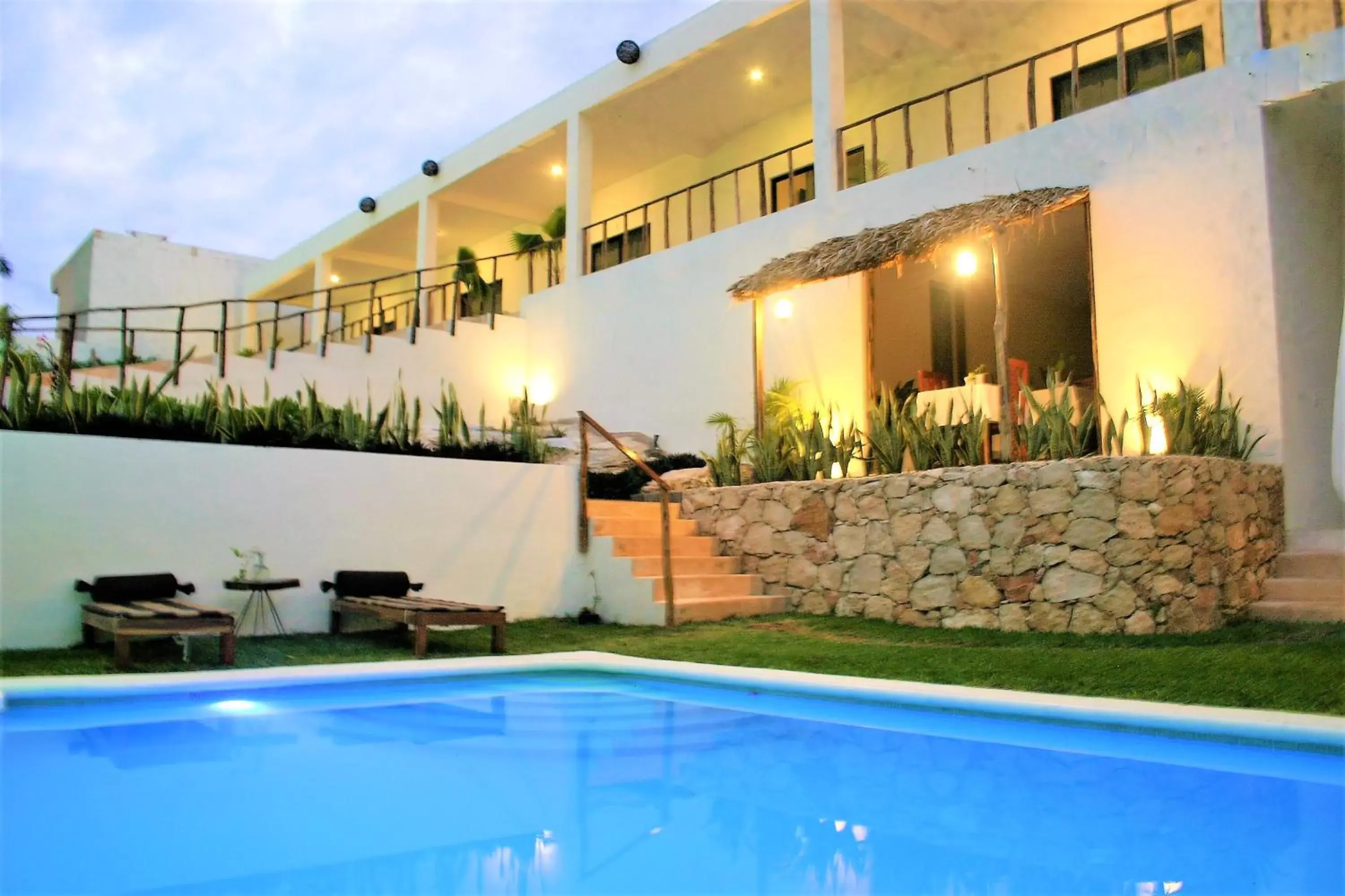 Garden, Swimming Pool in Mayan Majesty Boutique Hotel