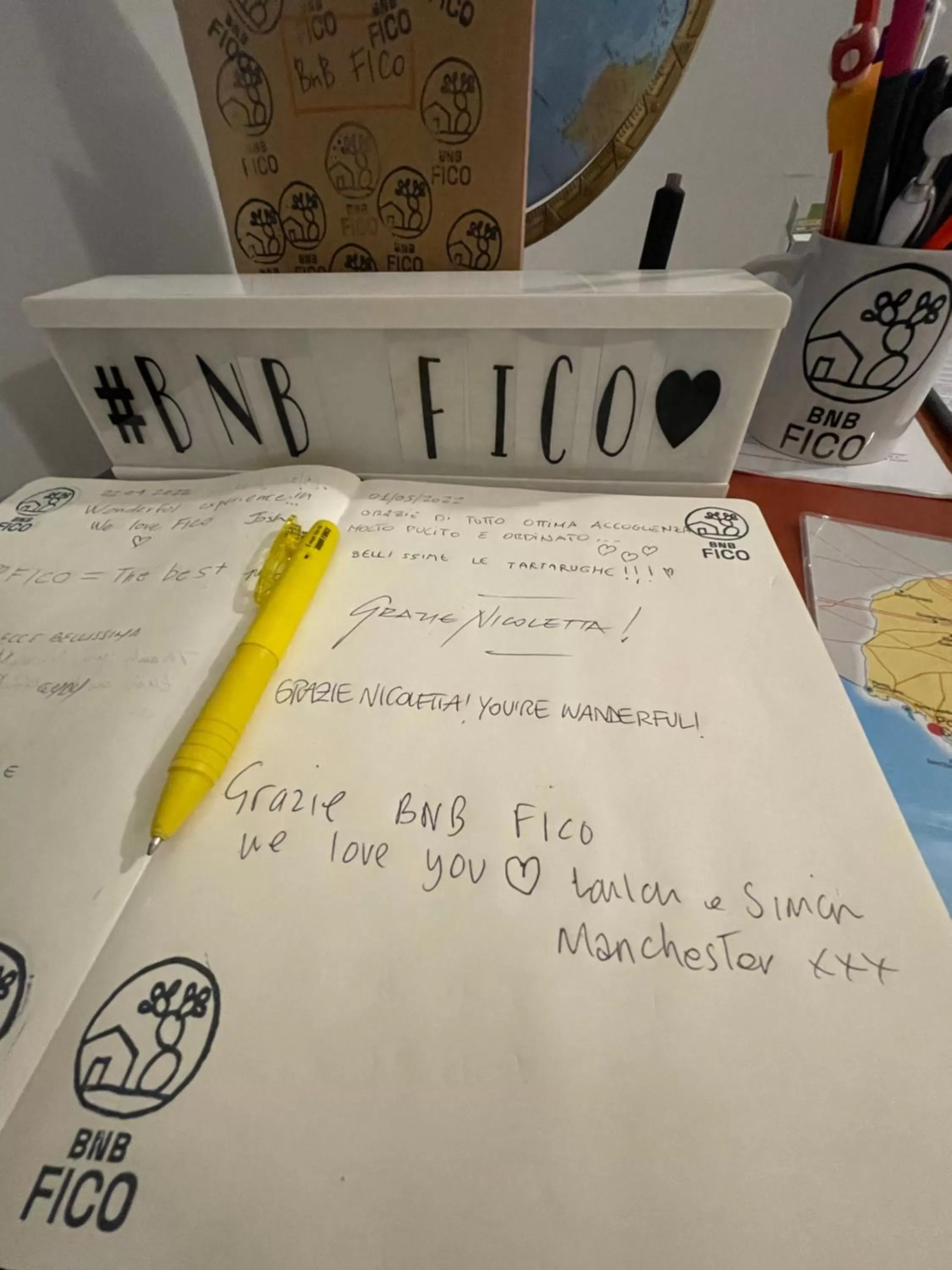 Text overlay in BnB FICO