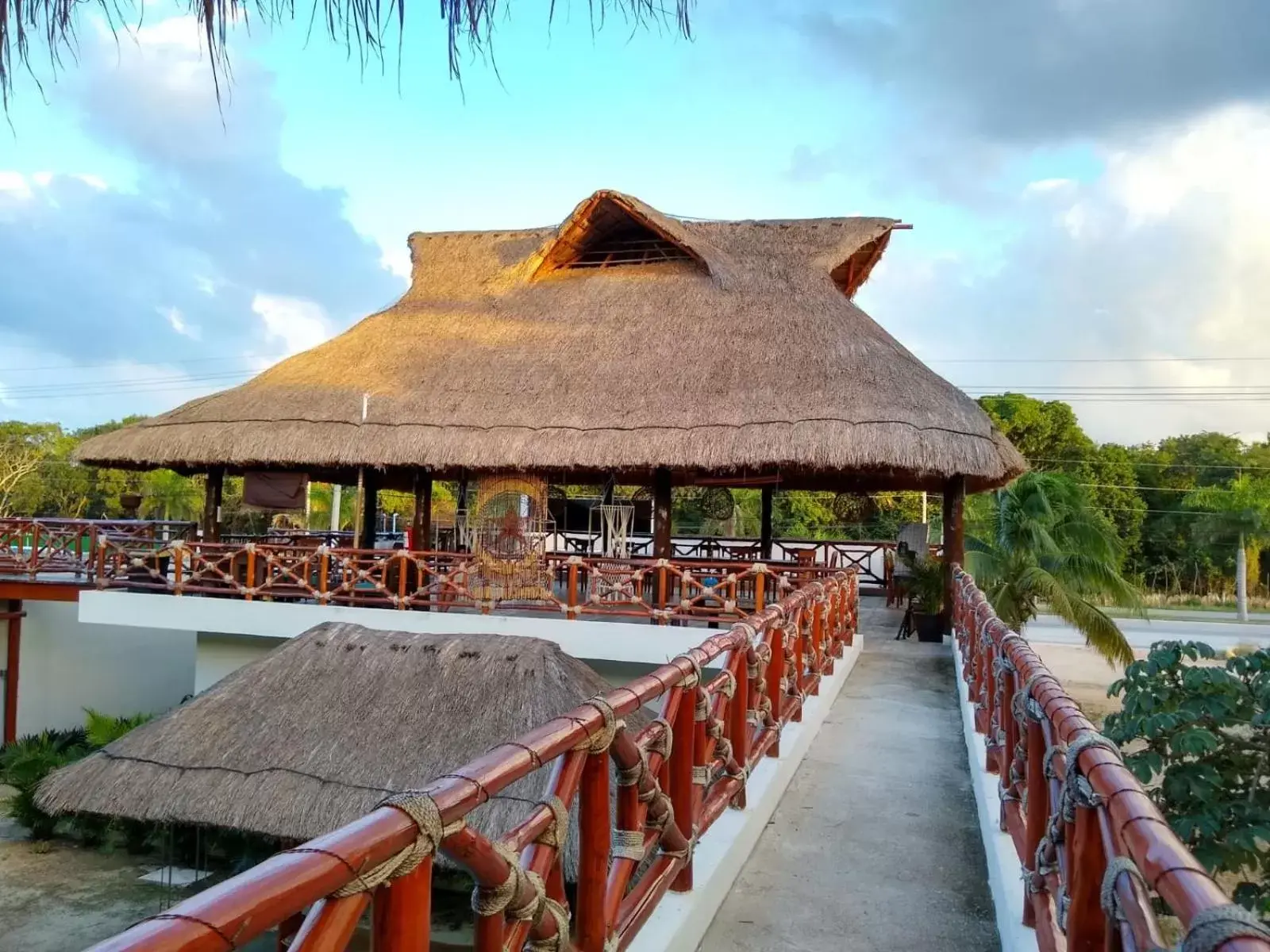 Patio in Hacienda Dos Ojos