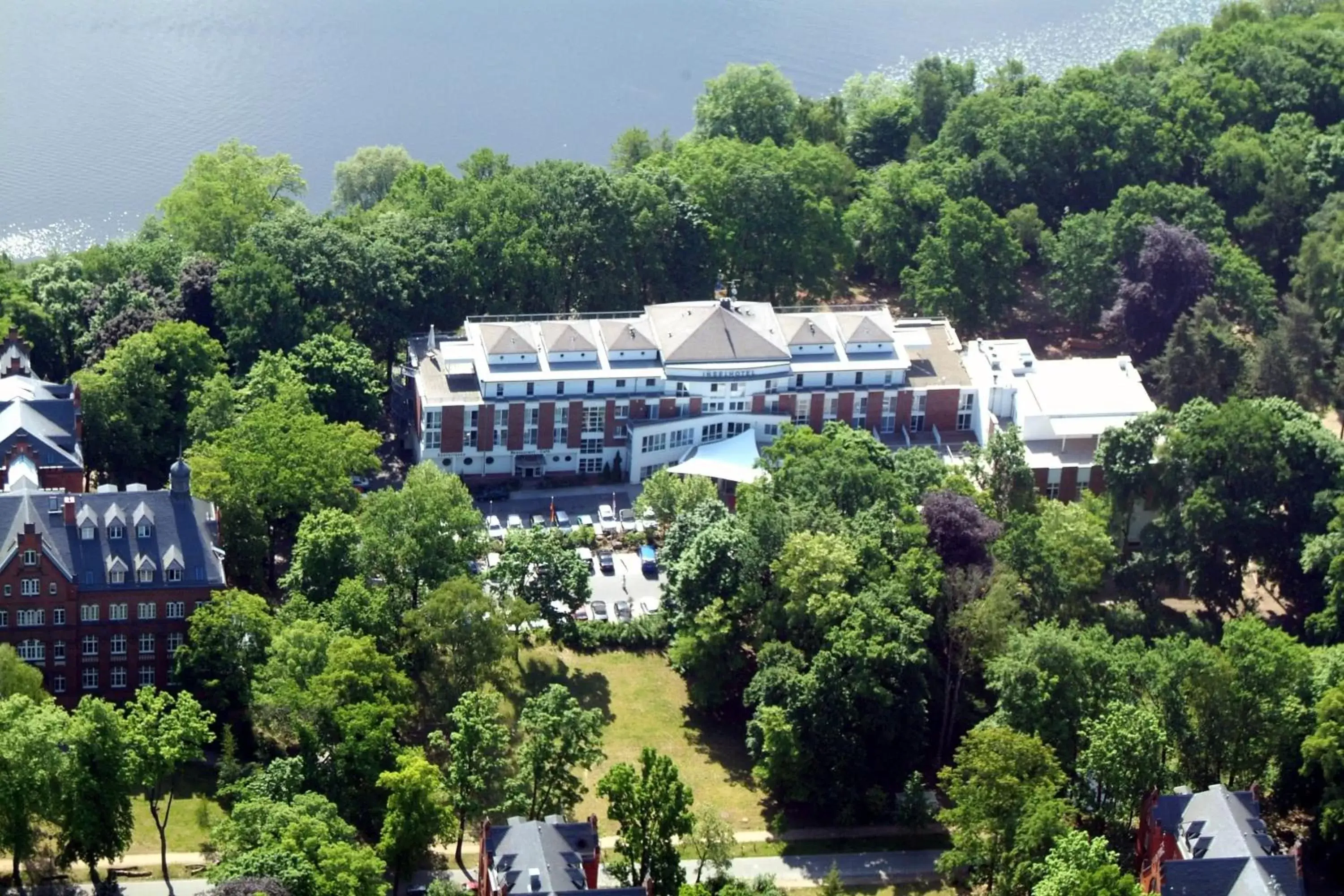 Bird's eye view, Bird's-eye View in INSELHOTEL Potsdam