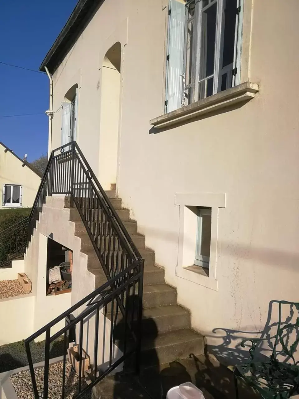 Patio, Balcony/Terrace in Central Brittany B and B