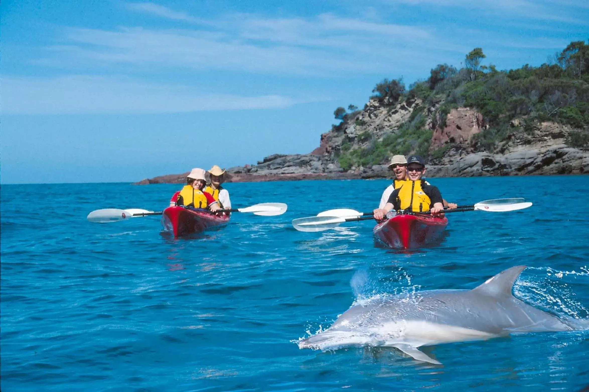 Canoeing in Balconies Dolphincove