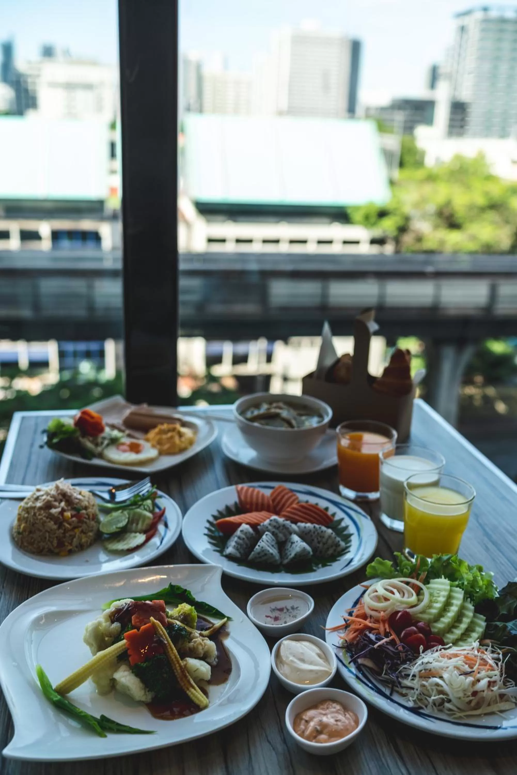 Breakfast in Holiday Inn Express Bangkok Siam by IHG
