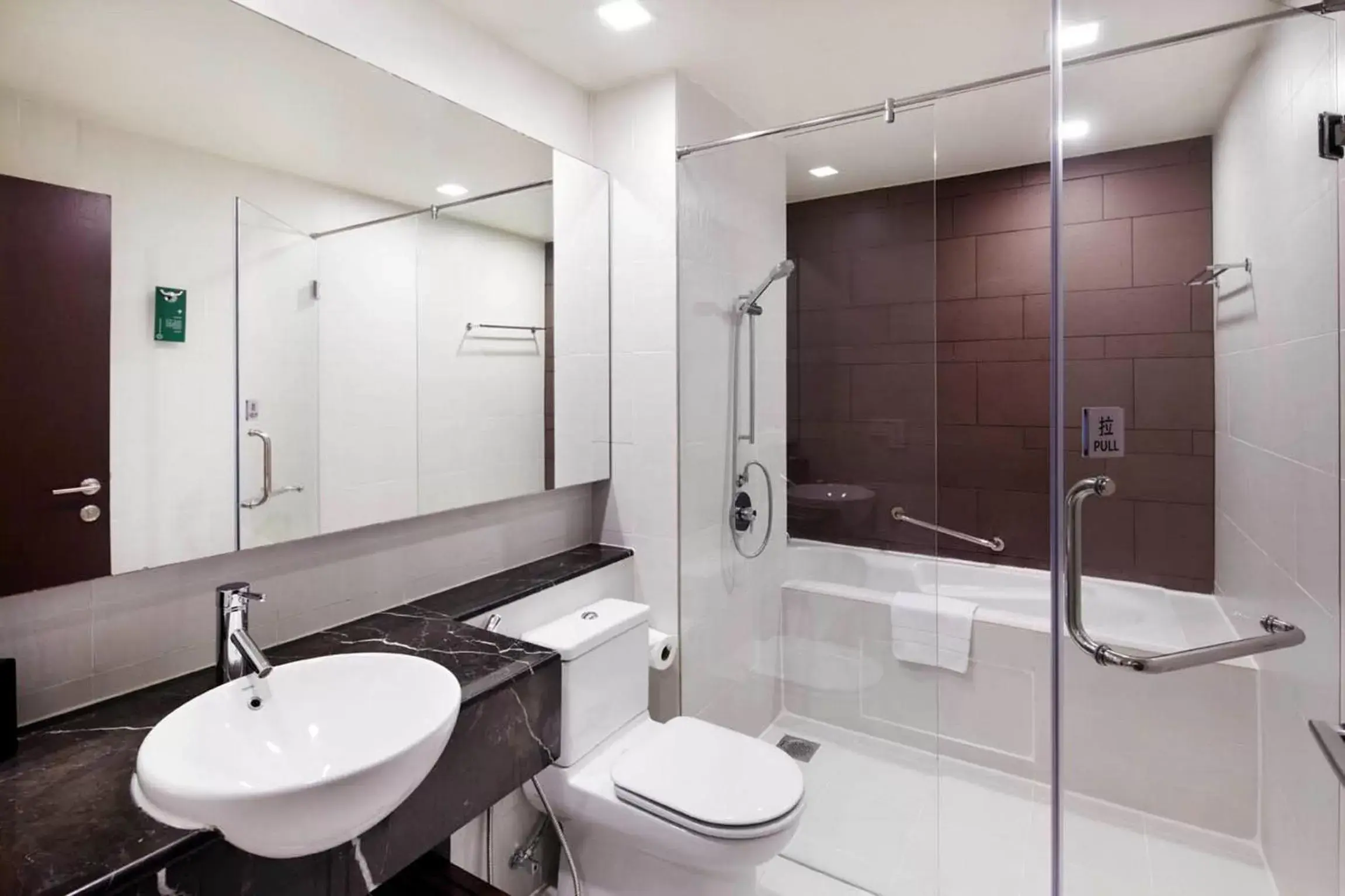 Bathroom in PARKROYAL Serviced Suites Kuala Lumpur