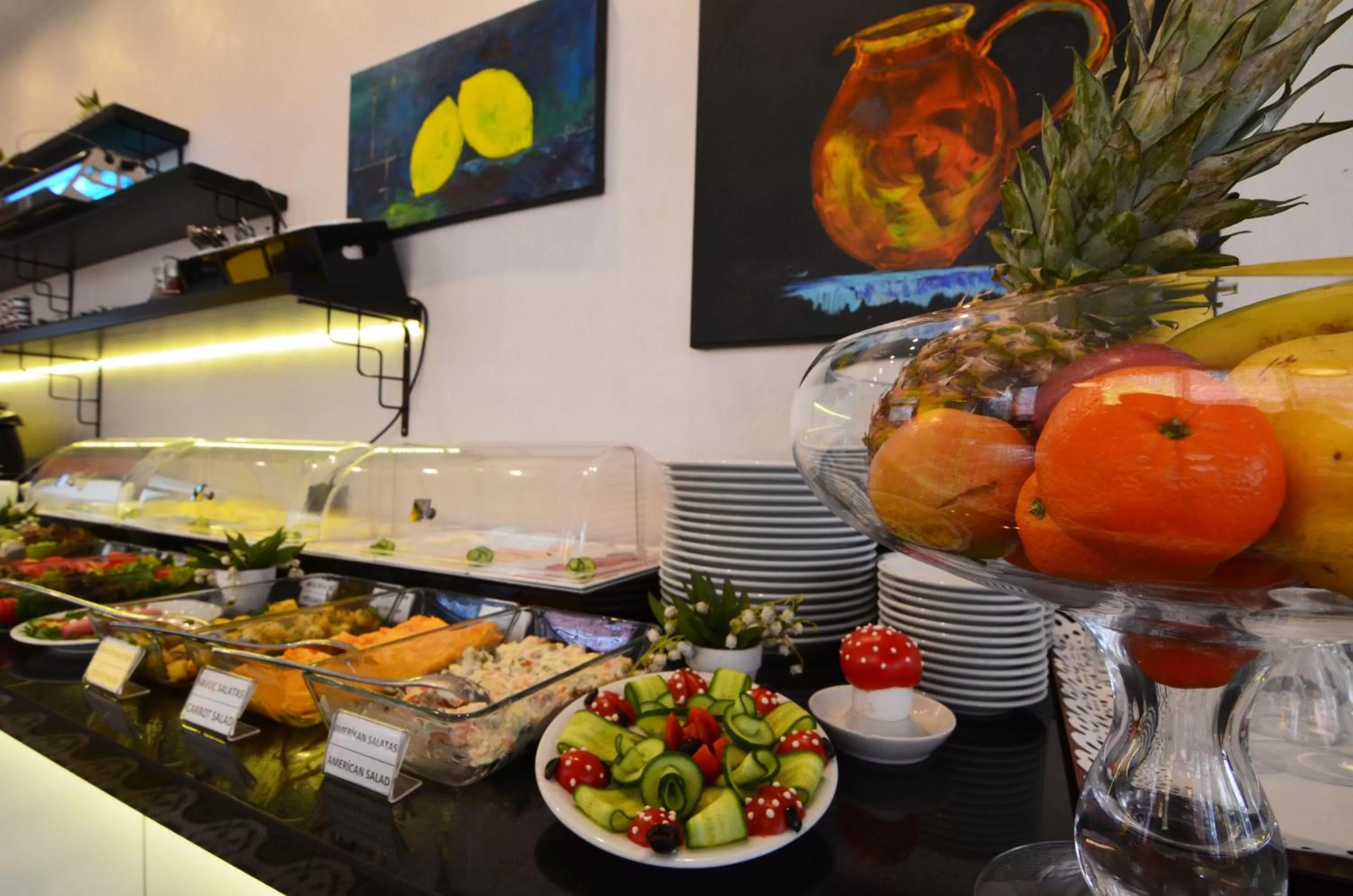 Food and drinks in Tempo Hotel 4Levent